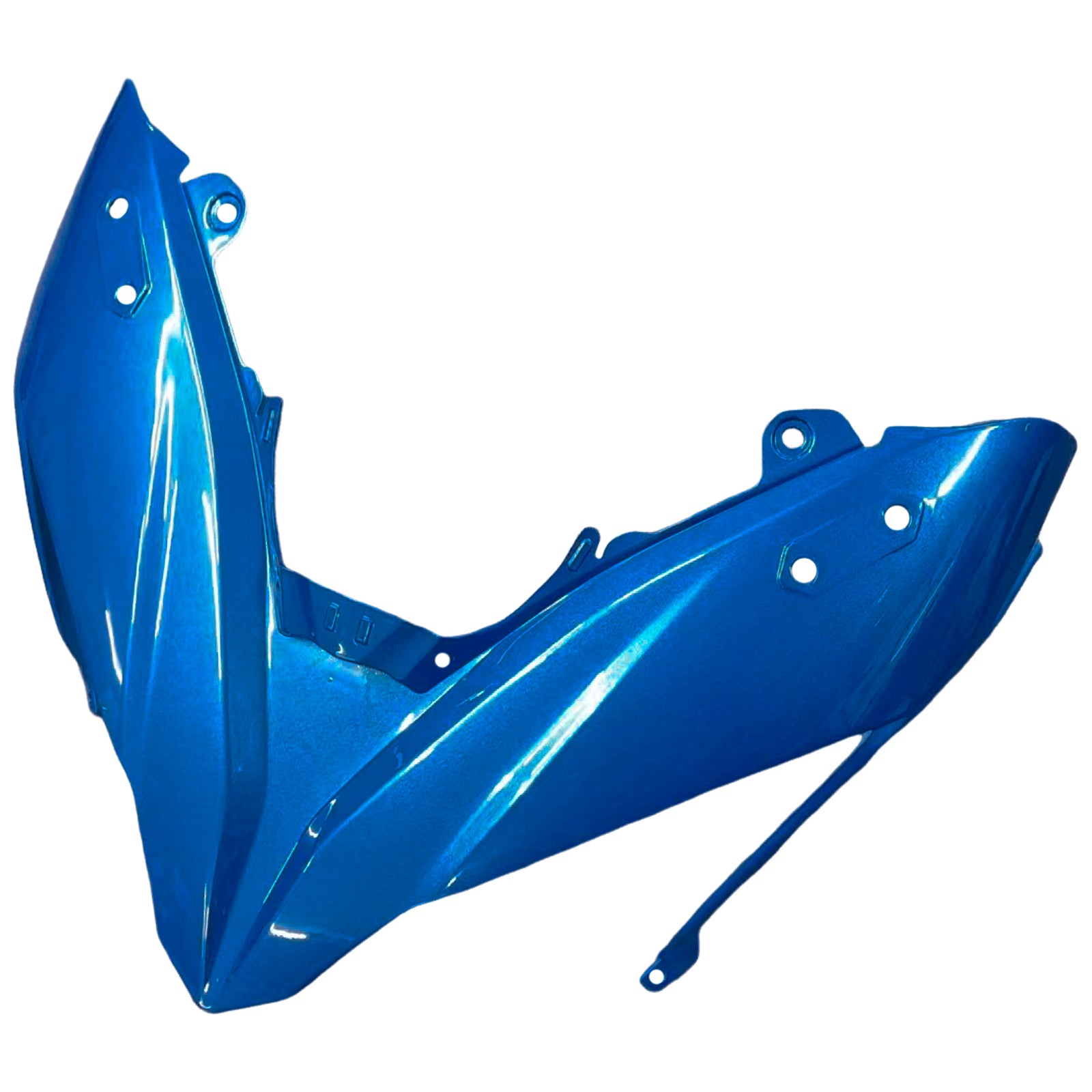 Kit de carénage en plastique moulé par injection bleu pour Kawasaki Ninja 650 EX650 2017-2019