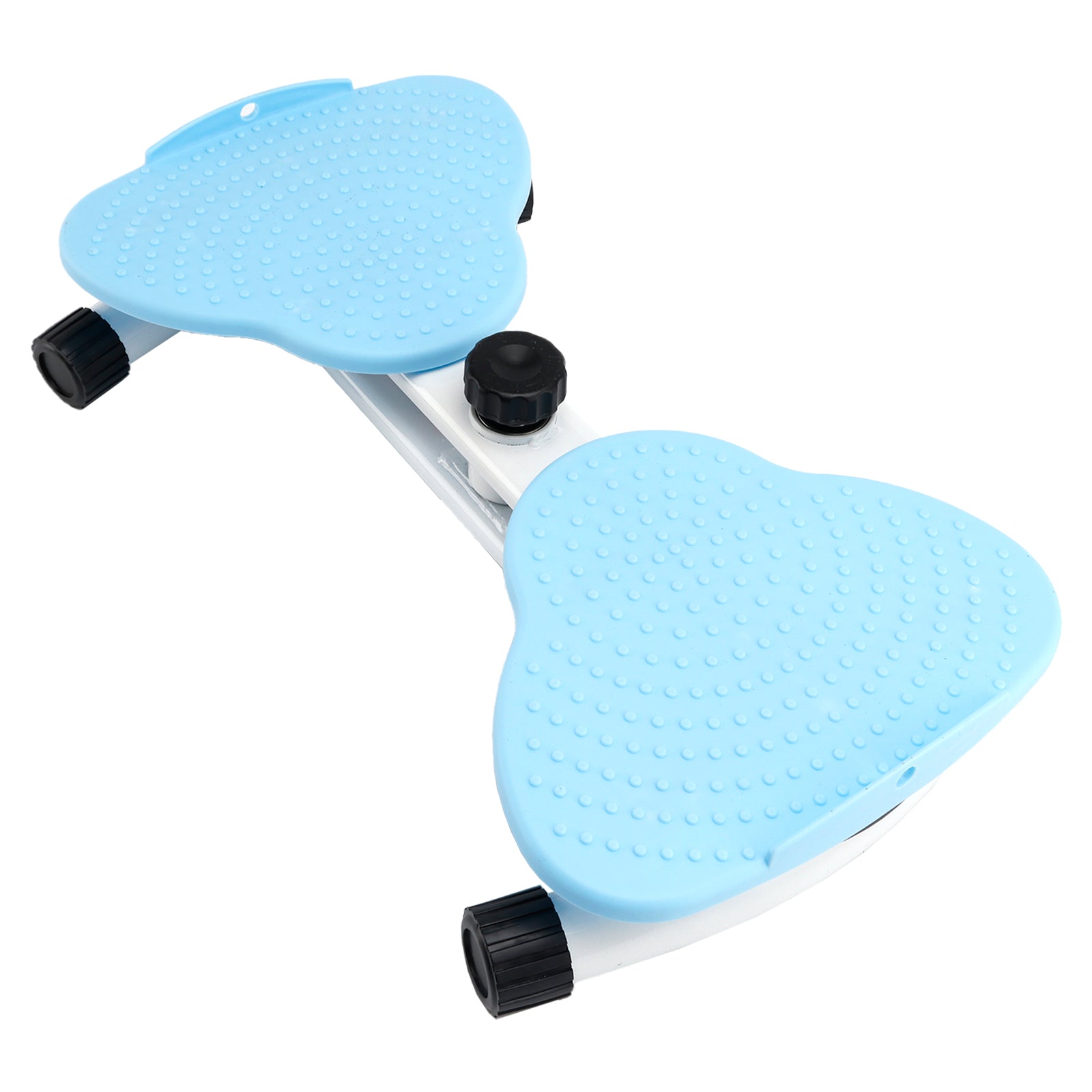 Máquina de torsión abdominal - Plataforma de fitness de 150 kg - Ultra silenciosa y antideslizante de 20 dB - Para un vientre plano (Azul)