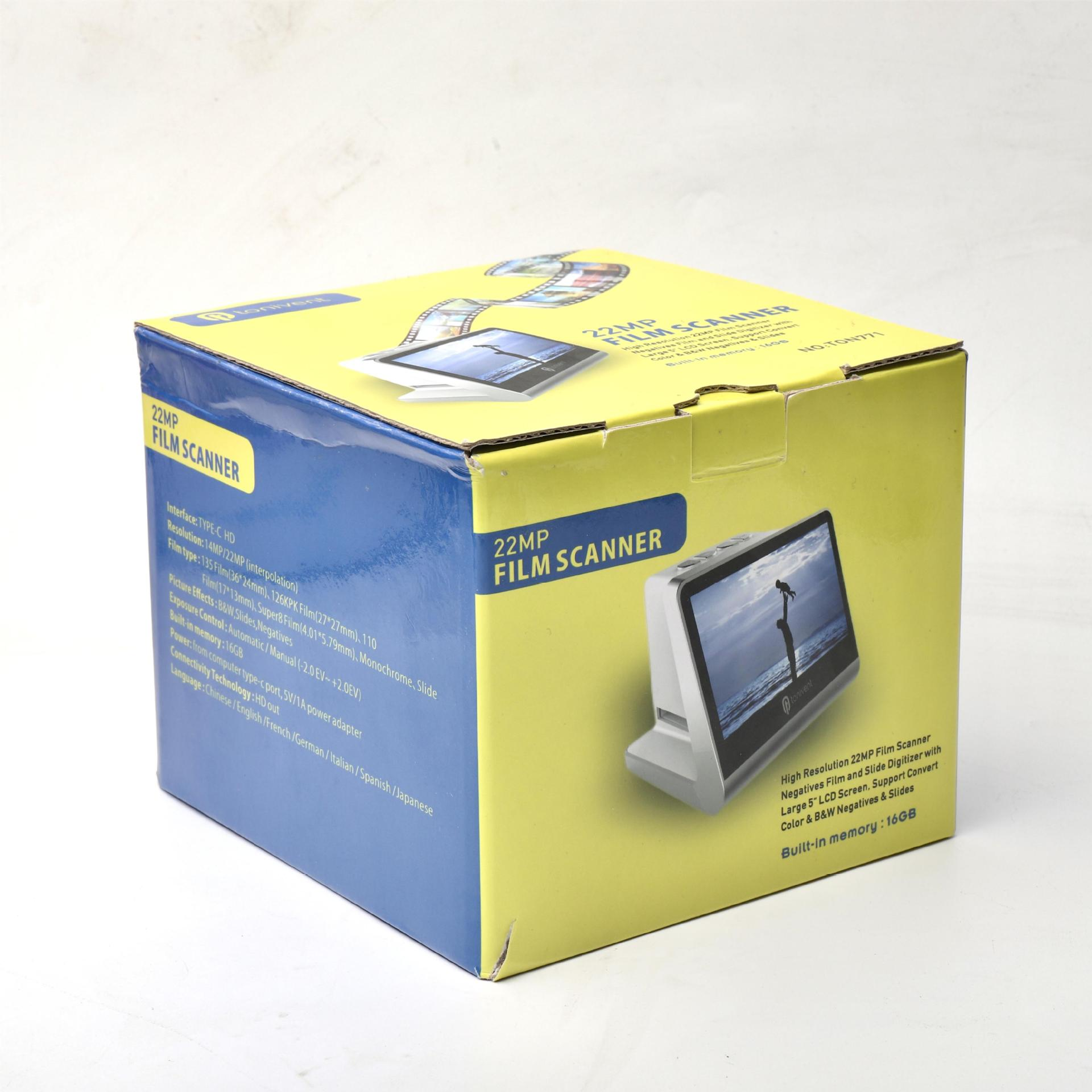 Scanner per pellicole 5"" 14MP 22MP Converte filmati HD 126KPK/135/110/Super 8