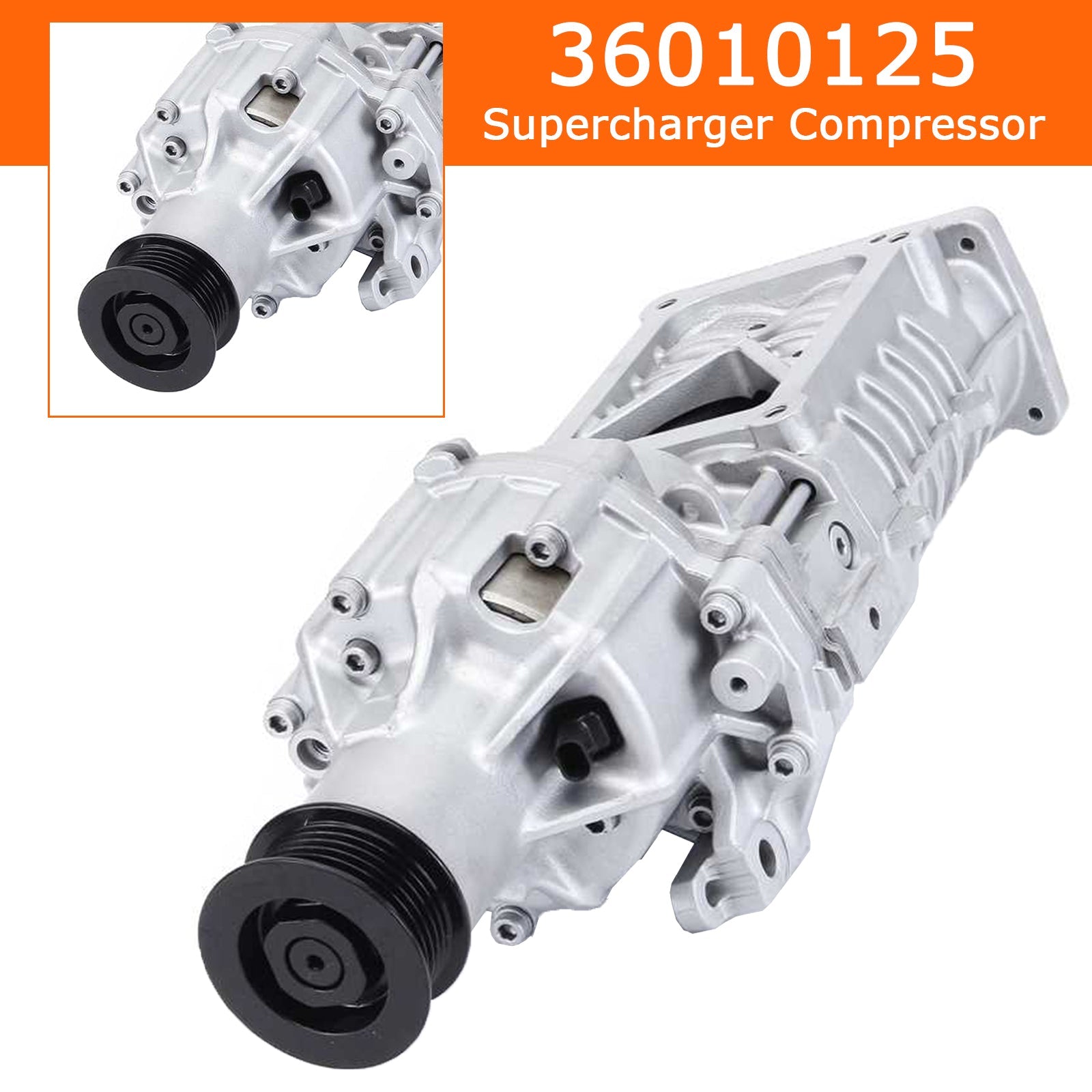 Superaling Compressor 36010125 voor Volvo XC90, XC60, S60, S90, V60, V90 (2015-2022)