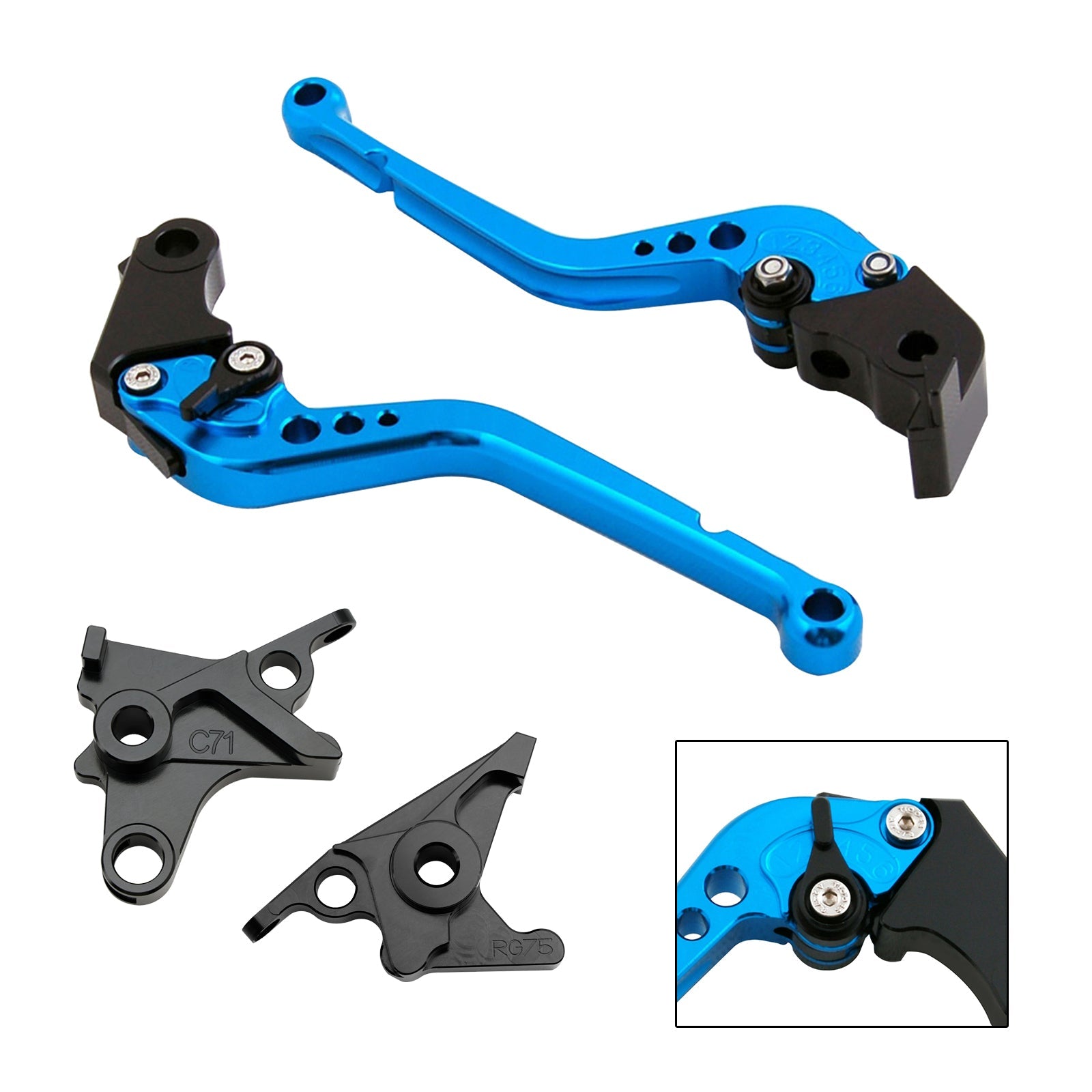 Levier de frein et d'embrayage long pour BMW R NINE T / PURE / RACER 2017-2023