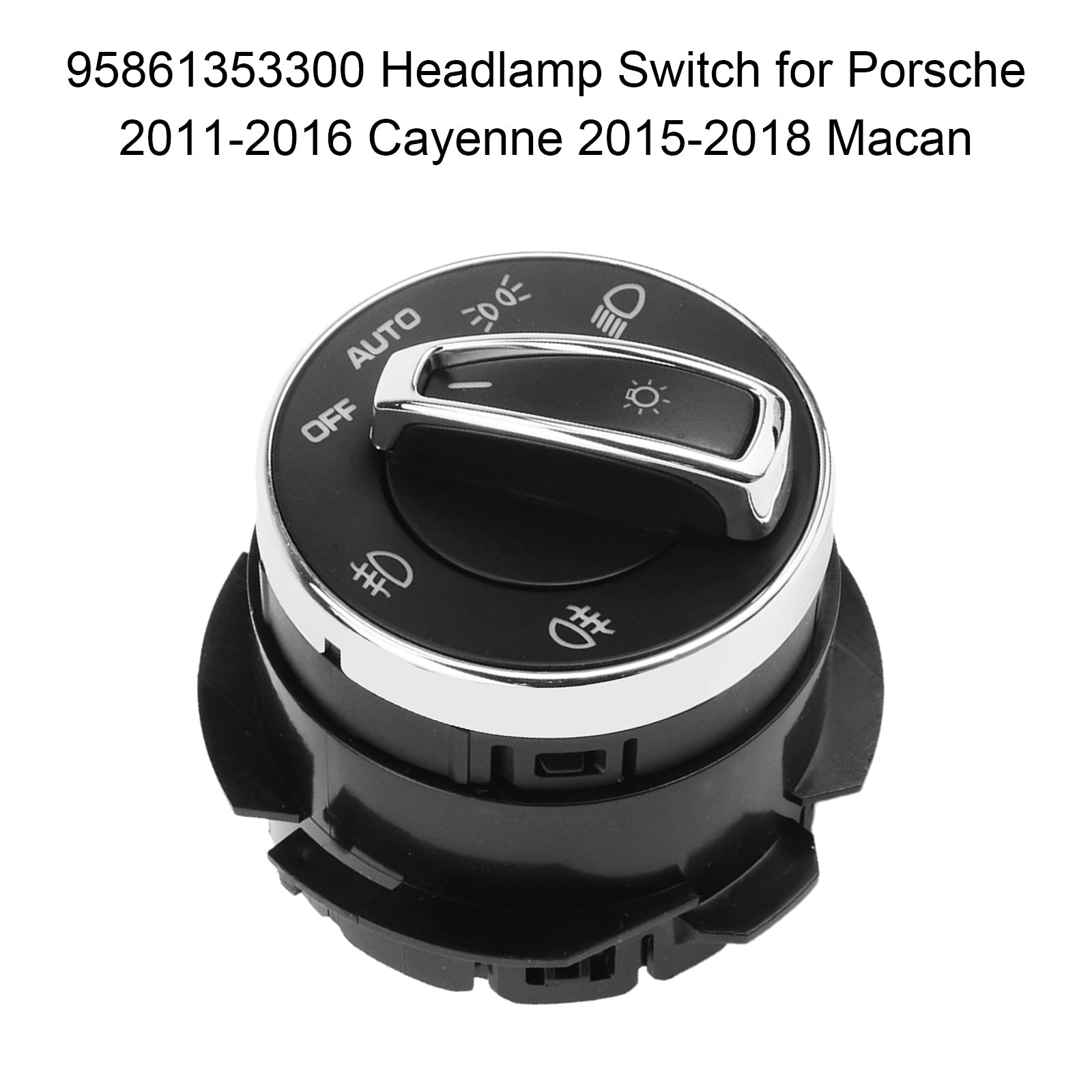 Interrupteur de phares 95861353300 pour Porsche Cayenne 2011-2016 et Macan 2015-2018