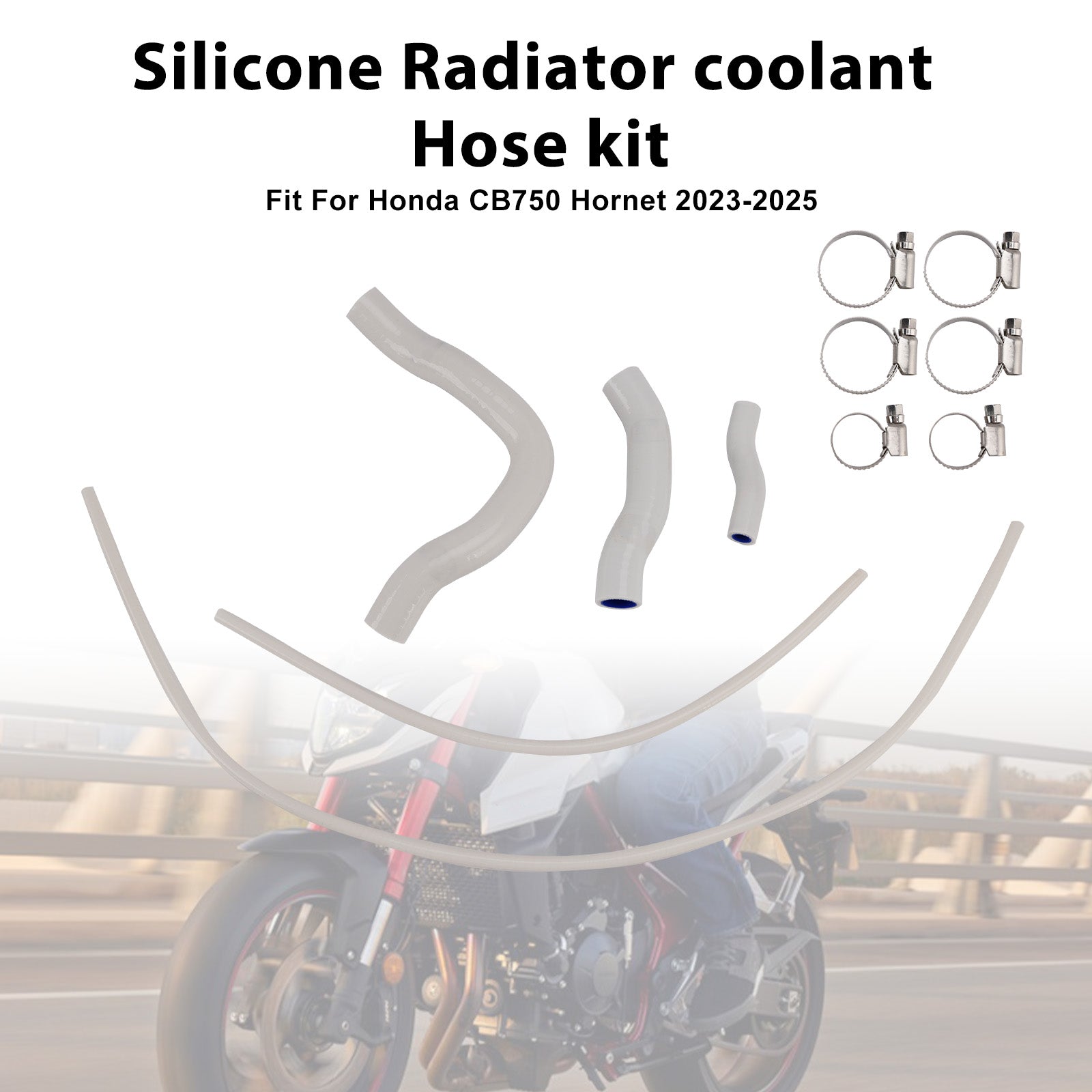 Silikonowy wąż chłodzący do chłodnicy Honda CB750 Hornet (2023-2025)