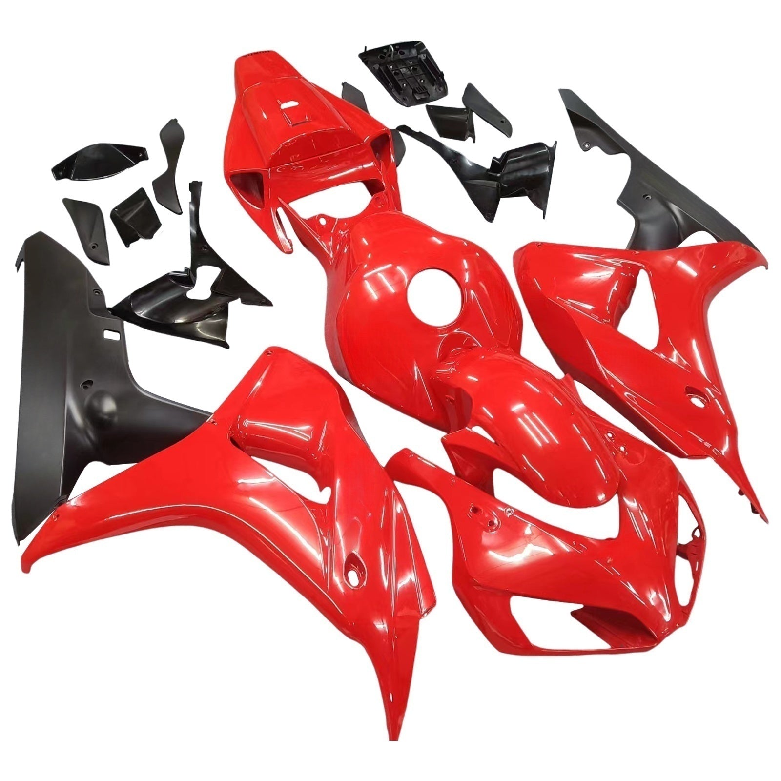 Kit de carénage par injection, carrosserie en plastique ABS, adapté à la Honda CBR1000RR 2006-2007