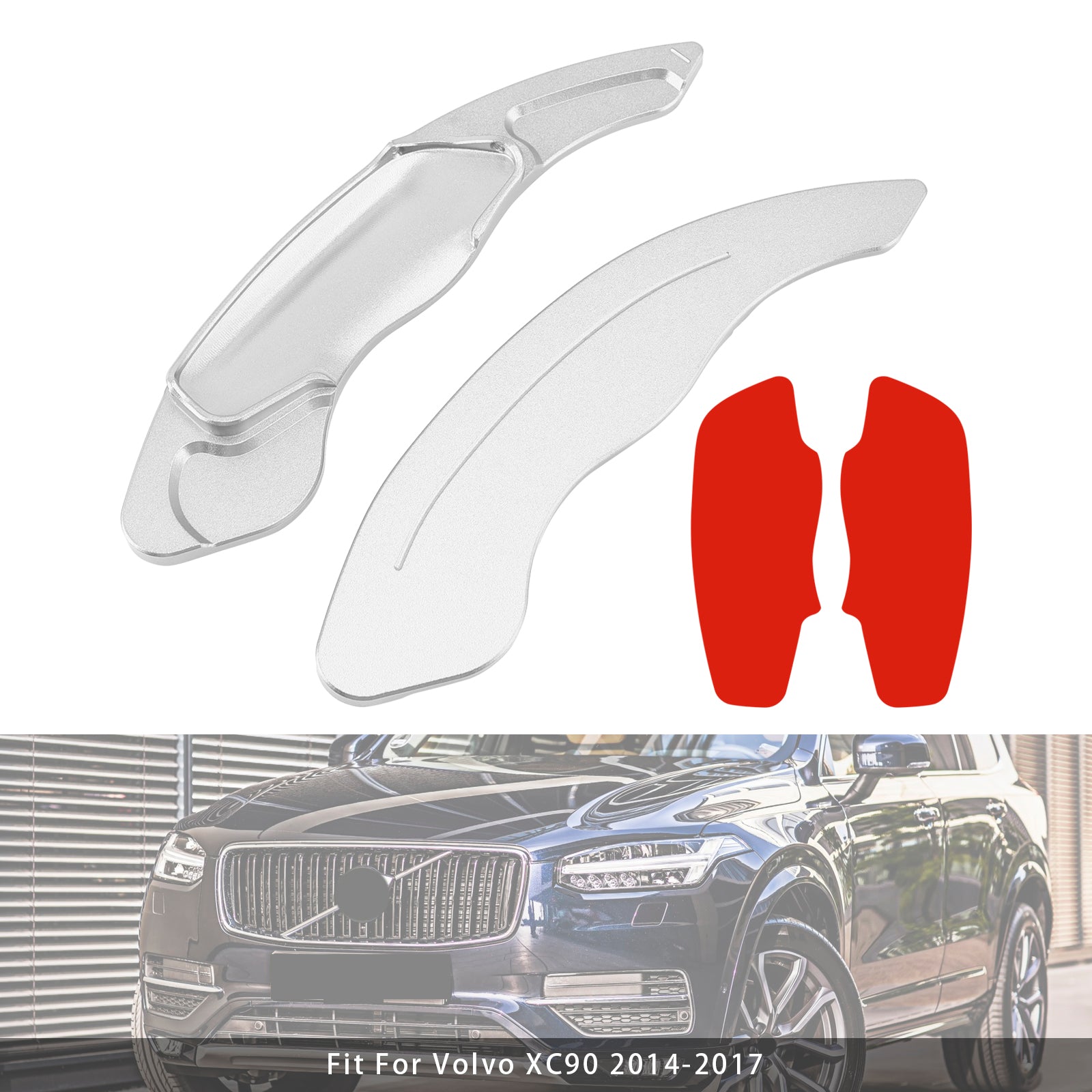 Extension de palettes de changement de vitesse au volant pour VOLVO XC60 XC90 en aluminium