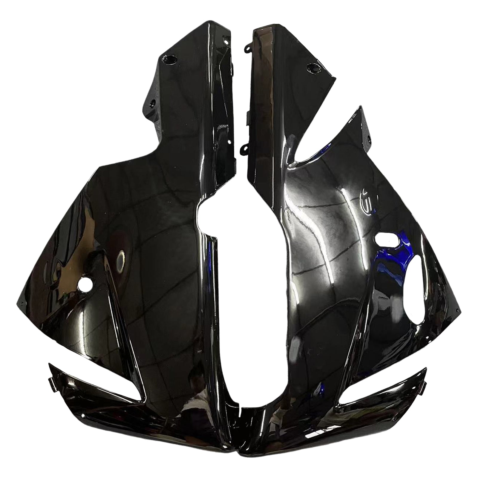 Plastični komplet za vbrizgavanje sijajne črne barve za Kawasaki ZX10R 04-05