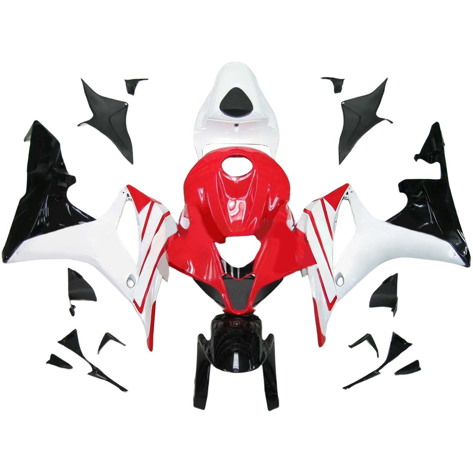 Kit de carénage par injection, carrosserie en plastique ABS pour Honda CBR600RR 2007-2008 F5