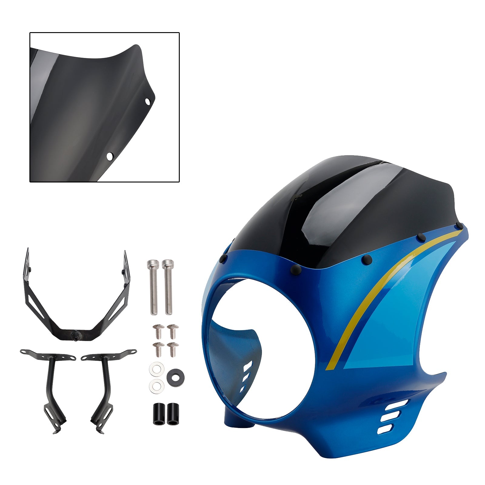 Parabrisas y carenado de faro para Yamaha XSR900 (2022-2025)