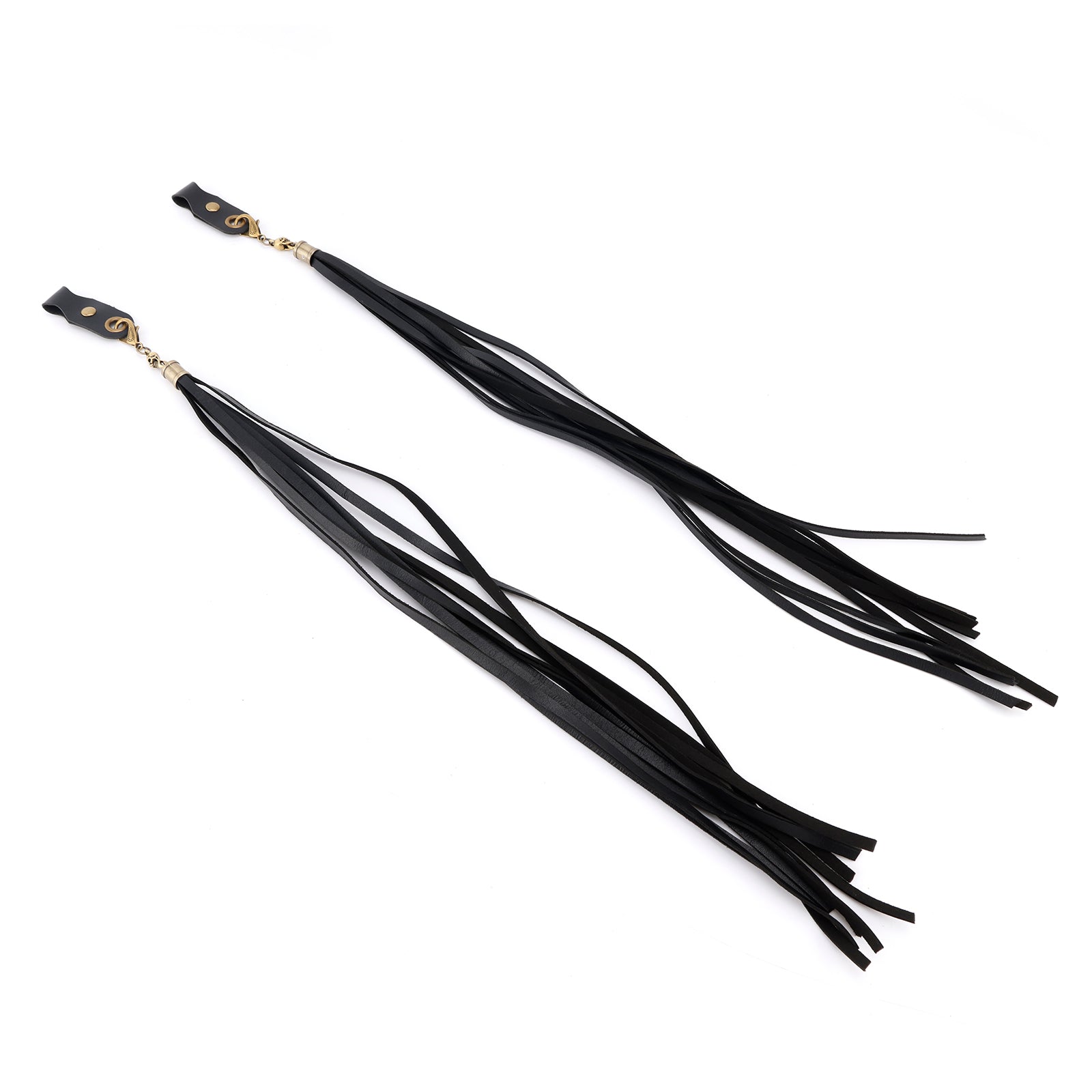 Decorazione maniglia freno nappa nera per manubrio Dyna Road Glide Road King