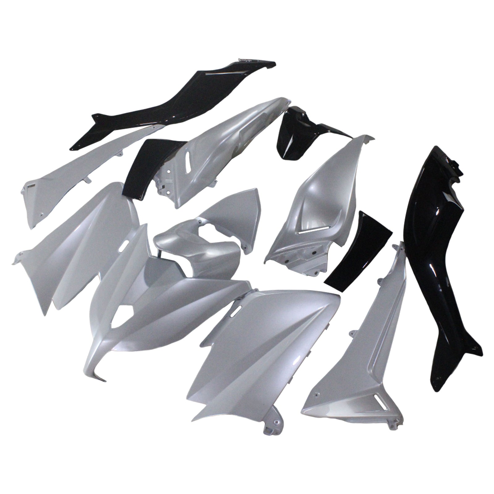 Kit de carénage en plastique injecté compatible avec Yamaha T-Max TMAX530 2012-2014