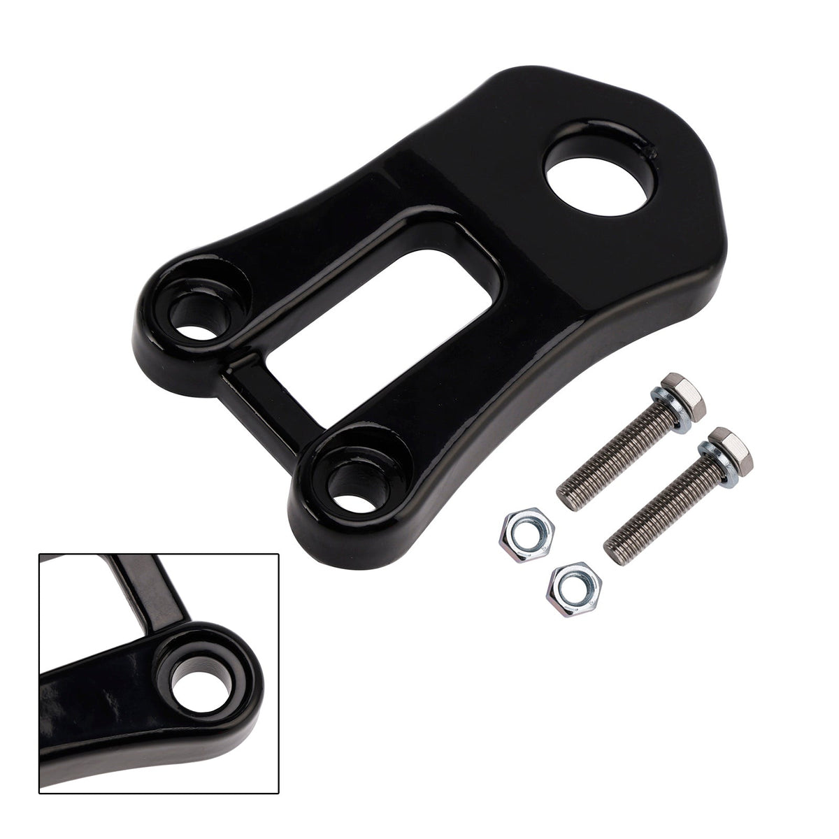 Accessoires d'attelage arrière 2"" pour Yamaha Big Bear 400 YFM Grizzly 350 400