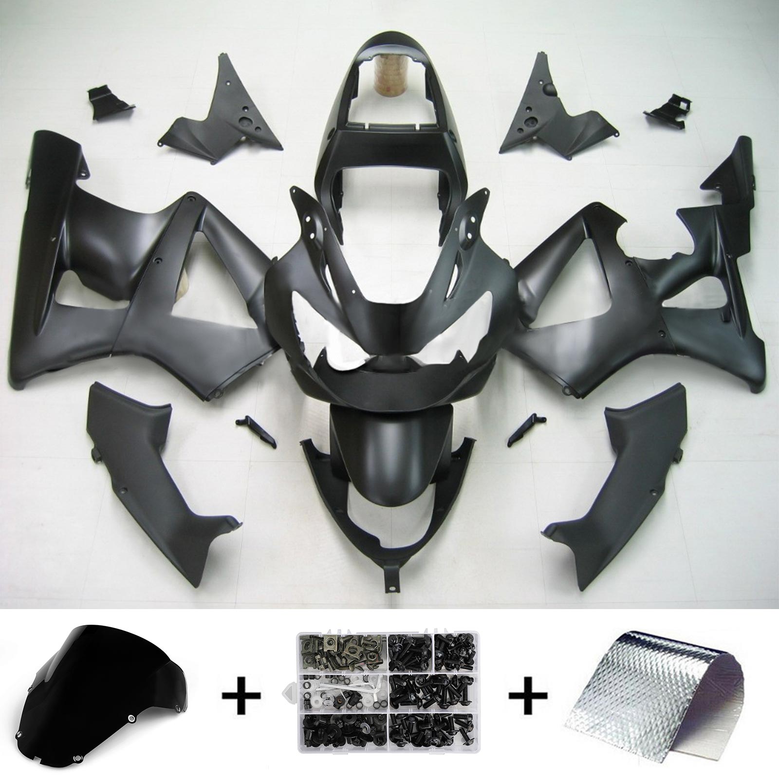 Kit carenatura carrozzeria iniezione plastica ABS Honda CBR929RR 2000-2001