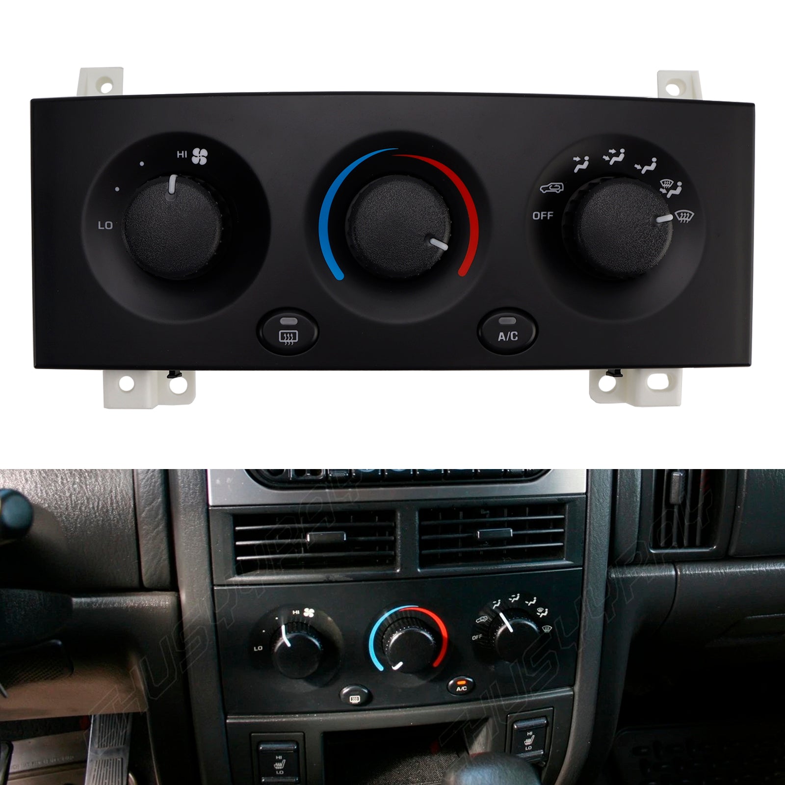 Módulo de control de aire acondicionado/calentador Jeep Grand Cherokee 2002-2004, número de pieza 55115904AC