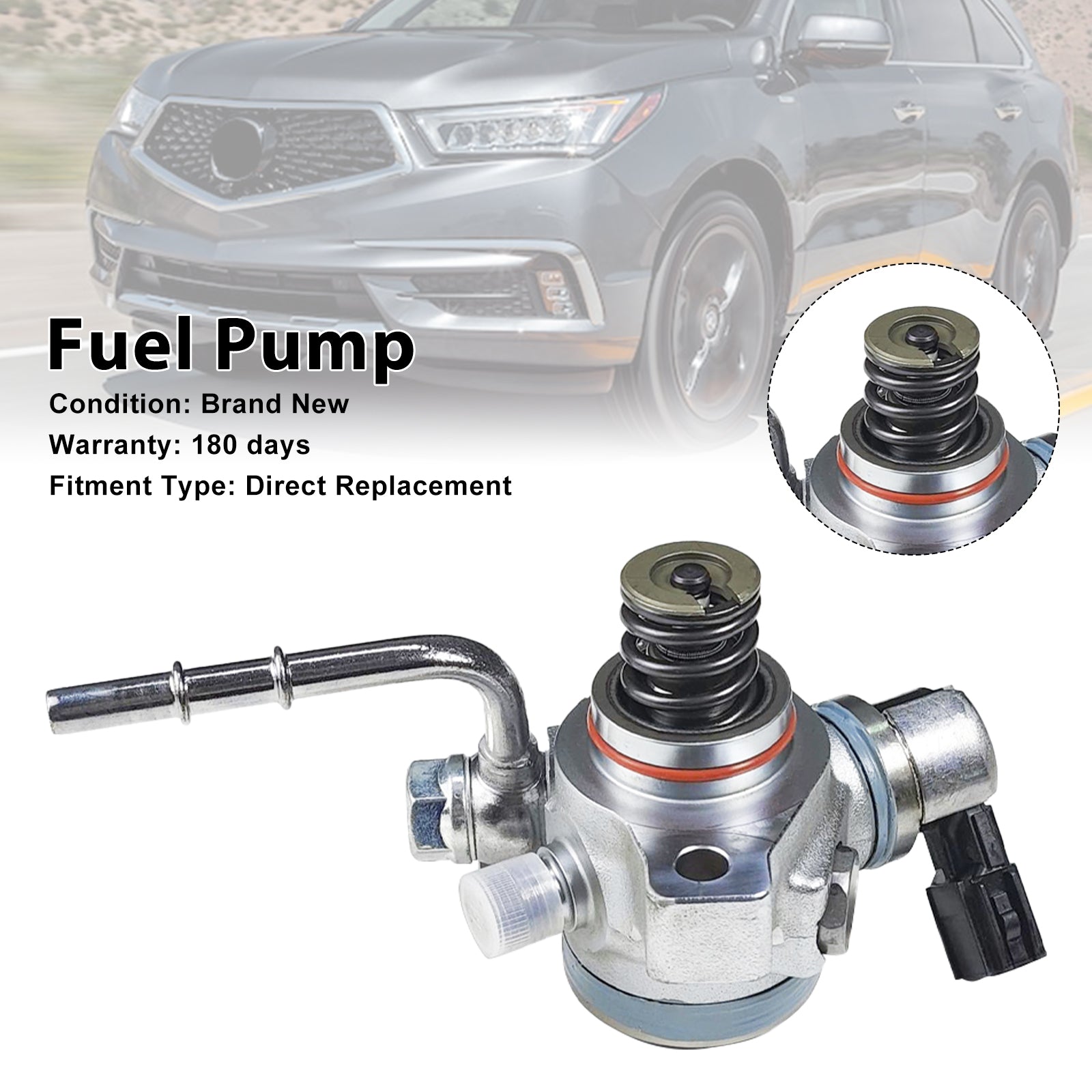 Bomba de alta presión Acura MDX 3.5 L V6 2014-2020 16790-5J6-A01