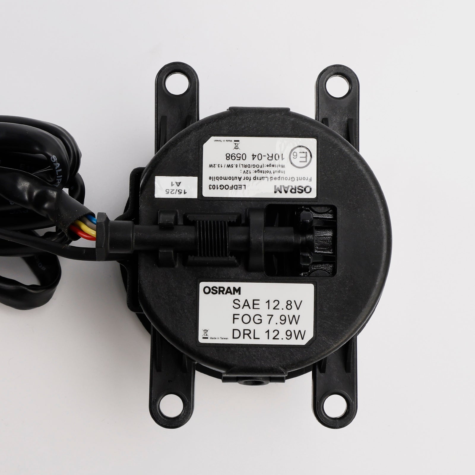 Ledriving Fog Drl Gold Edition 90 mm 6 000 K Lighthouse per Osram