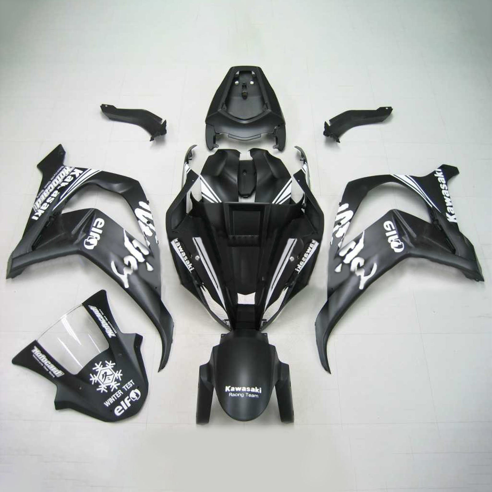 2011-2015 Kawasaki ZX10R Kit de carénage d'injection Bodywork Abs en plastique ajusté