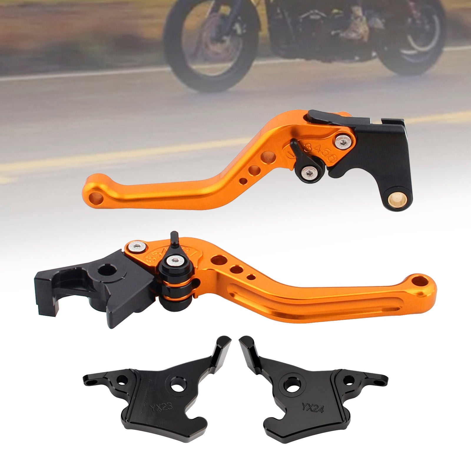 Levier de frein et d'embrayage court neuf pour YAMAHA XMAX 300 (2023-2025)