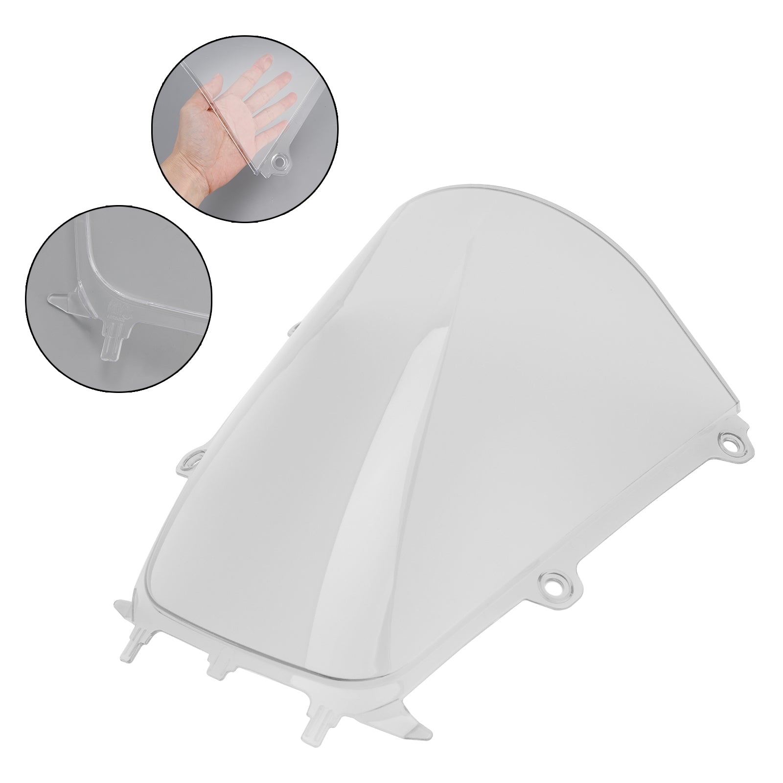 Pare-brise/carénage de pare-brise compatible avec YAMAHA YZF R9 2025