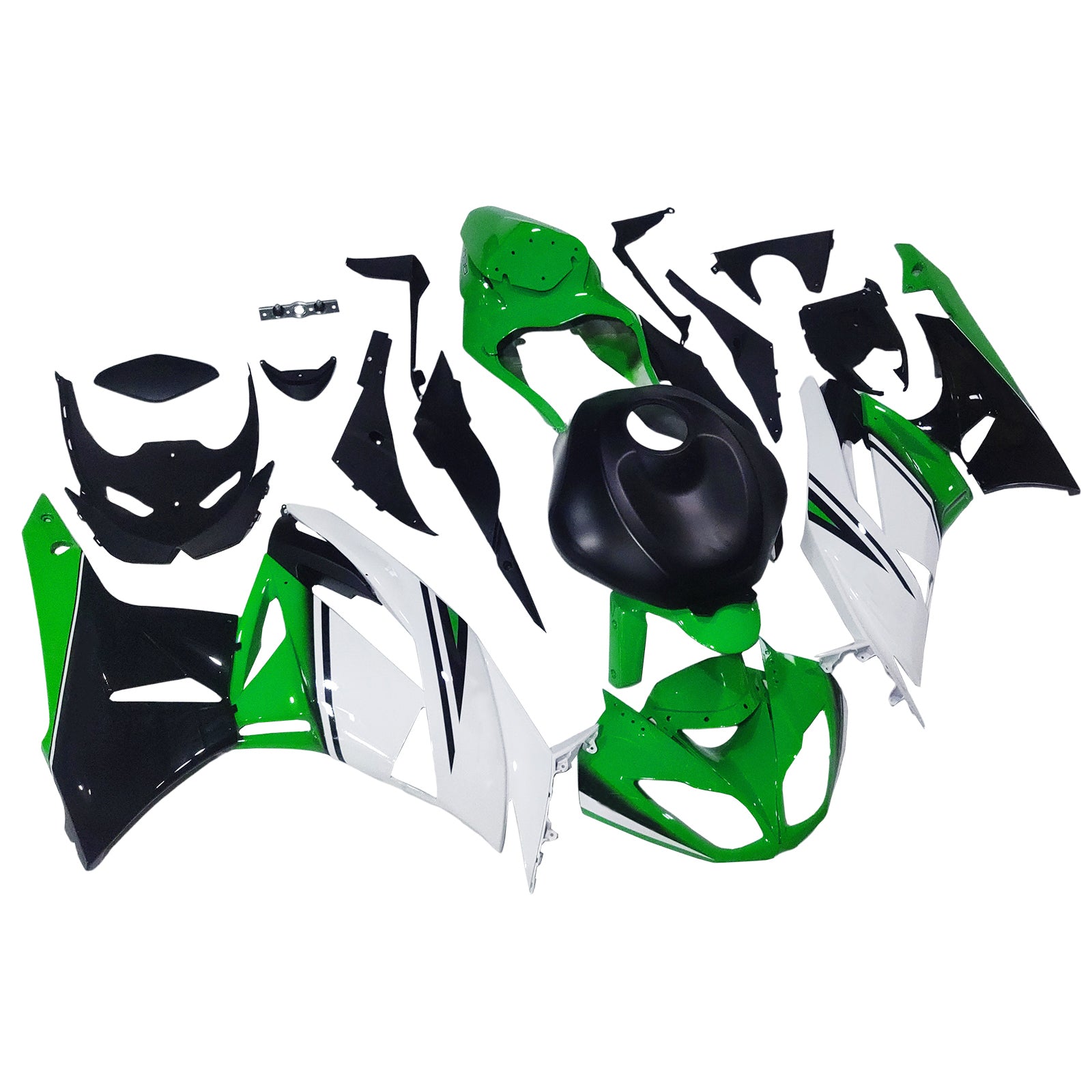Kit de carénage à injection en plastique ABS pour Kawasaki ZX6R 636 2009-2012