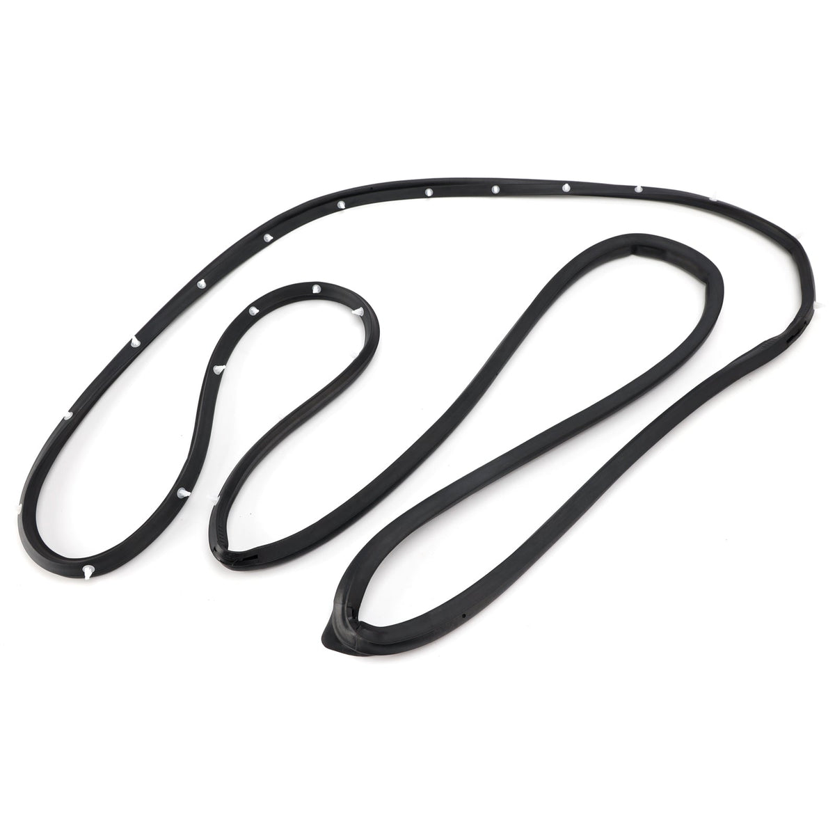 Joint d'étanchéité de porte avant gauche + droite (2 pièces) pour Toyota Land Cruiser série 70, référence 67861-60020