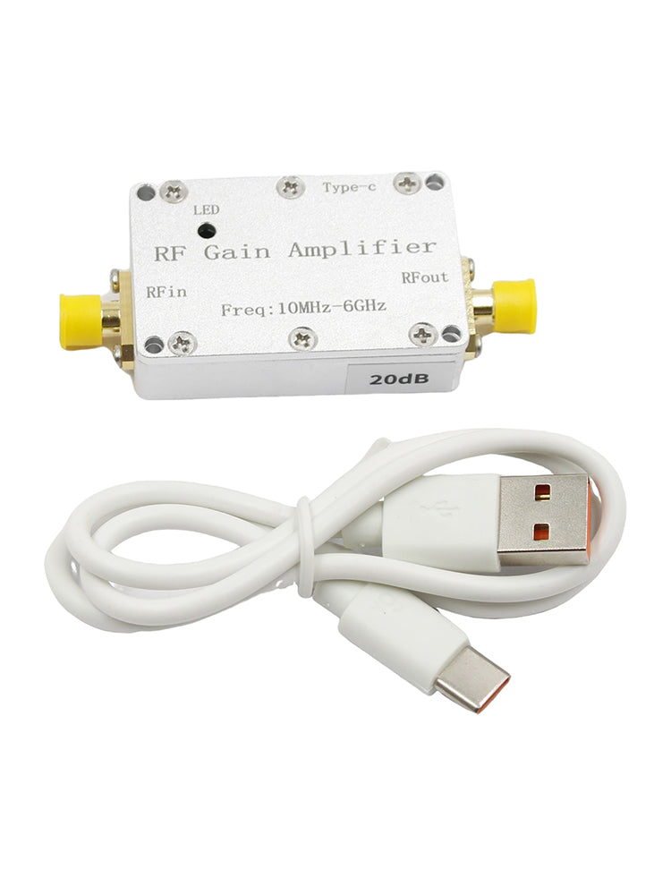 Amplificador RF 10M-6GHz 10dB 20dB 30dB 40dB 40dB Recepción Amplificador a alta ganancia