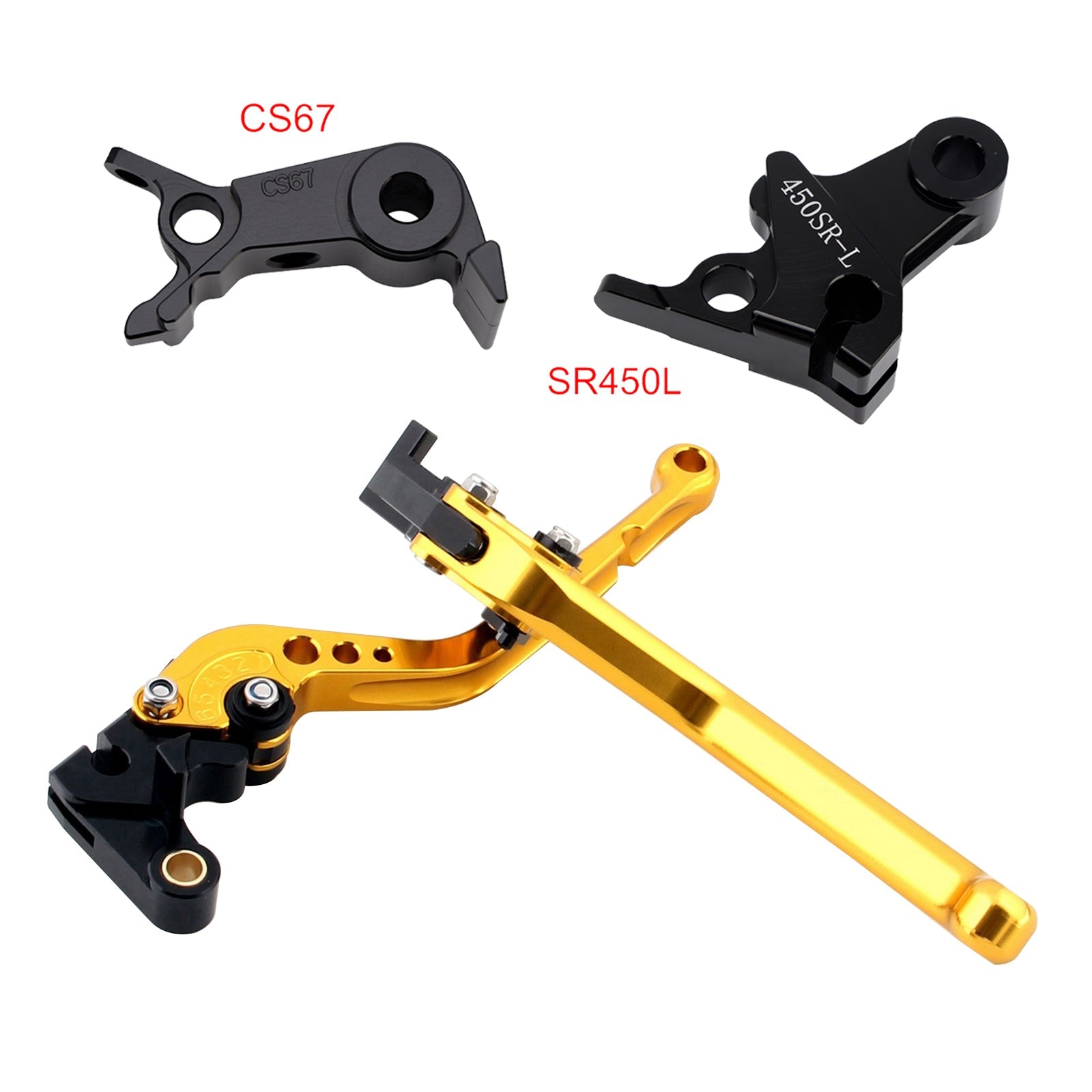 Levier de frein et d'embrayage long compatible avec VOGE DS900X 900DSX 2024-2026