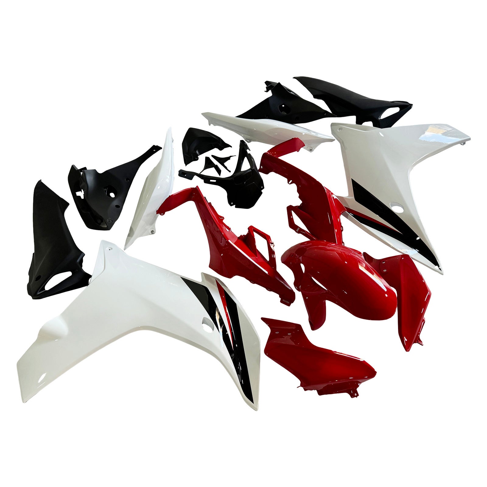 Kit de carrocería de plástico ABS de carenado de inyección para Honda CBR600F 2011-2013
