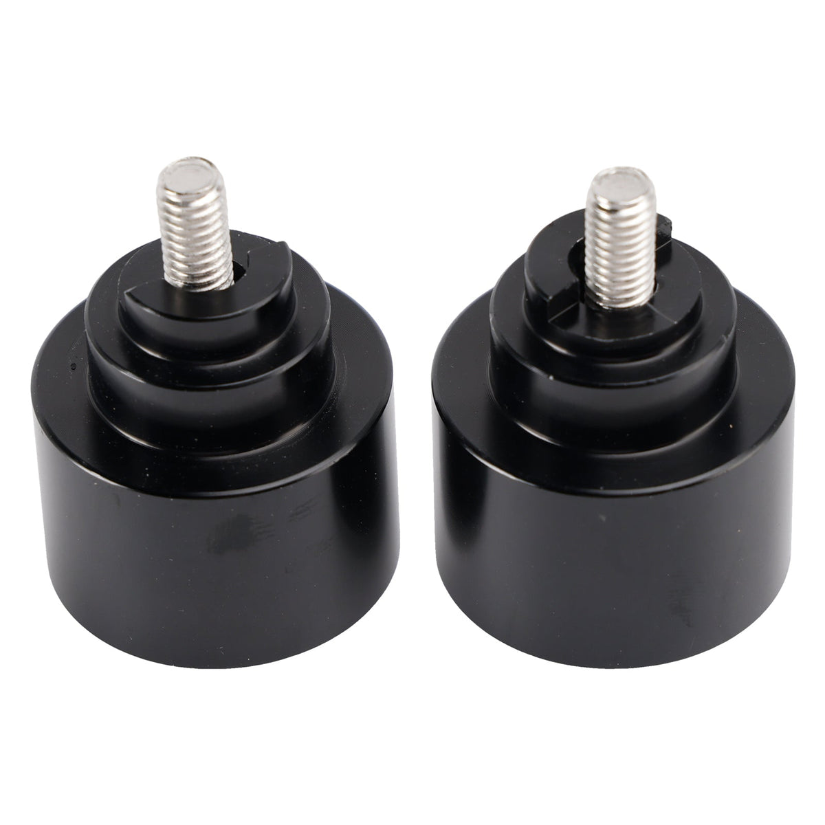 Ensemble d'embouts de guidon en aluminium noir pour Honda CBR600, CBR900, VFR800 et CTX700
