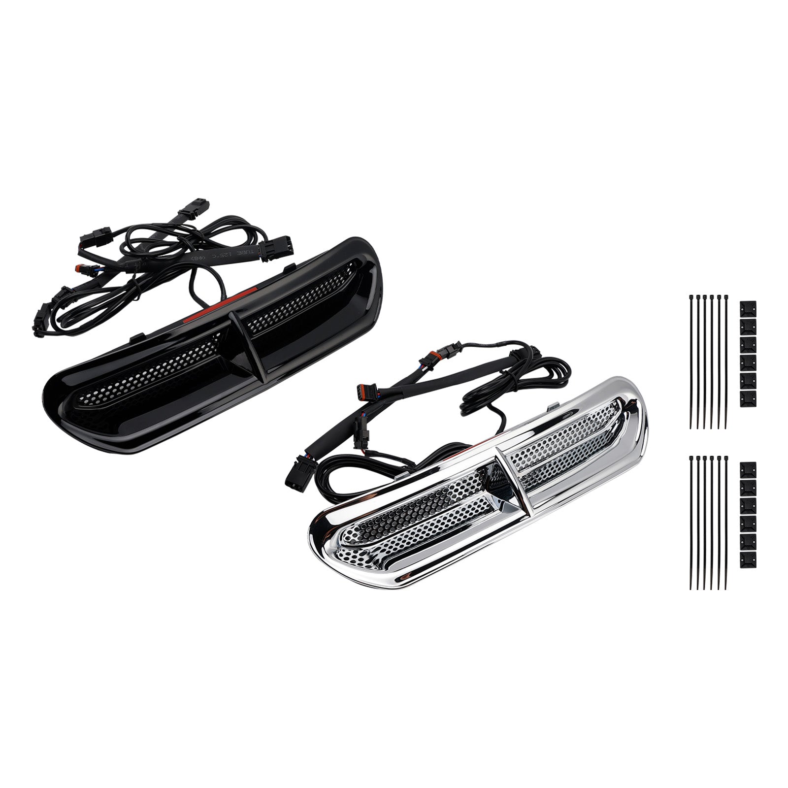 Illuminazione a LED per presa d'aria della carenatura anteriore per Touring Street Glide 2014-2024