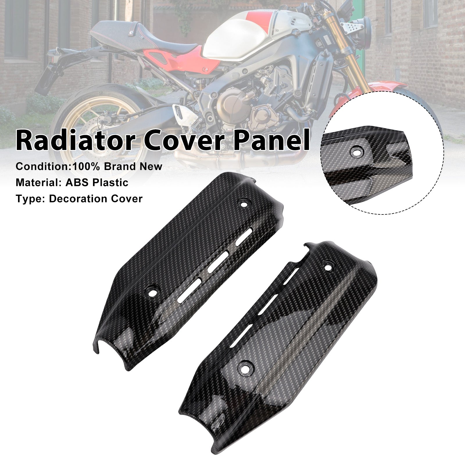 Panneaux de carénage latéraux de radiateur pour Yamaha XSR900 2022-2025