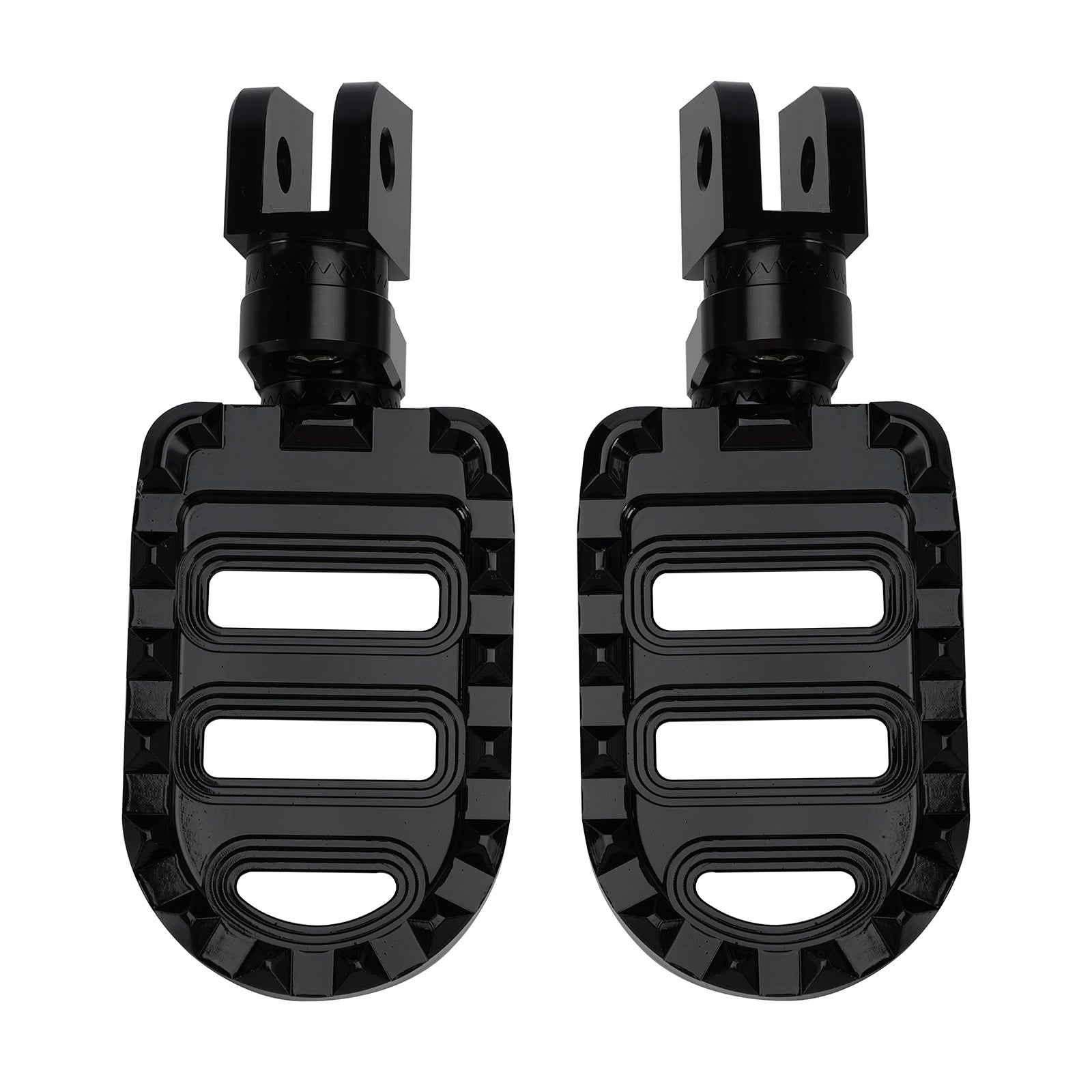 Avant Repose-pieds pour Suzuki Boulevard M90 2009-2015 Noir