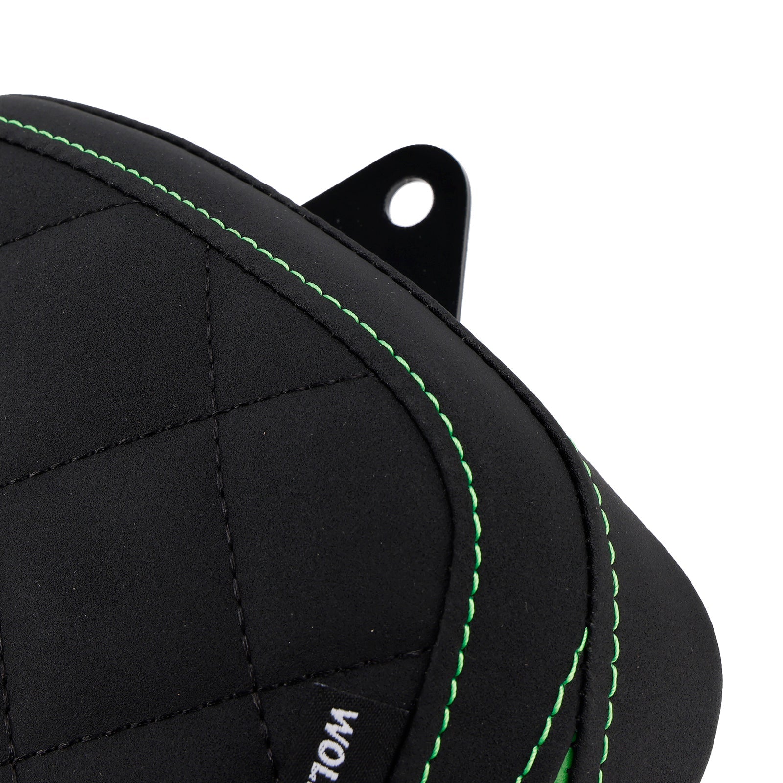 Coussin de selle passager arrière plat en polyuréthane noir pour Kawasaki Eliminator 500 (2024-2025).