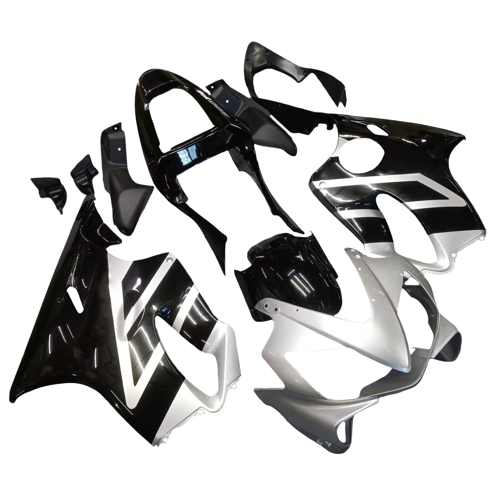 Injection carénage kit carrosserie plastique ABS pour Honda CBR600 F4i 2001-2003