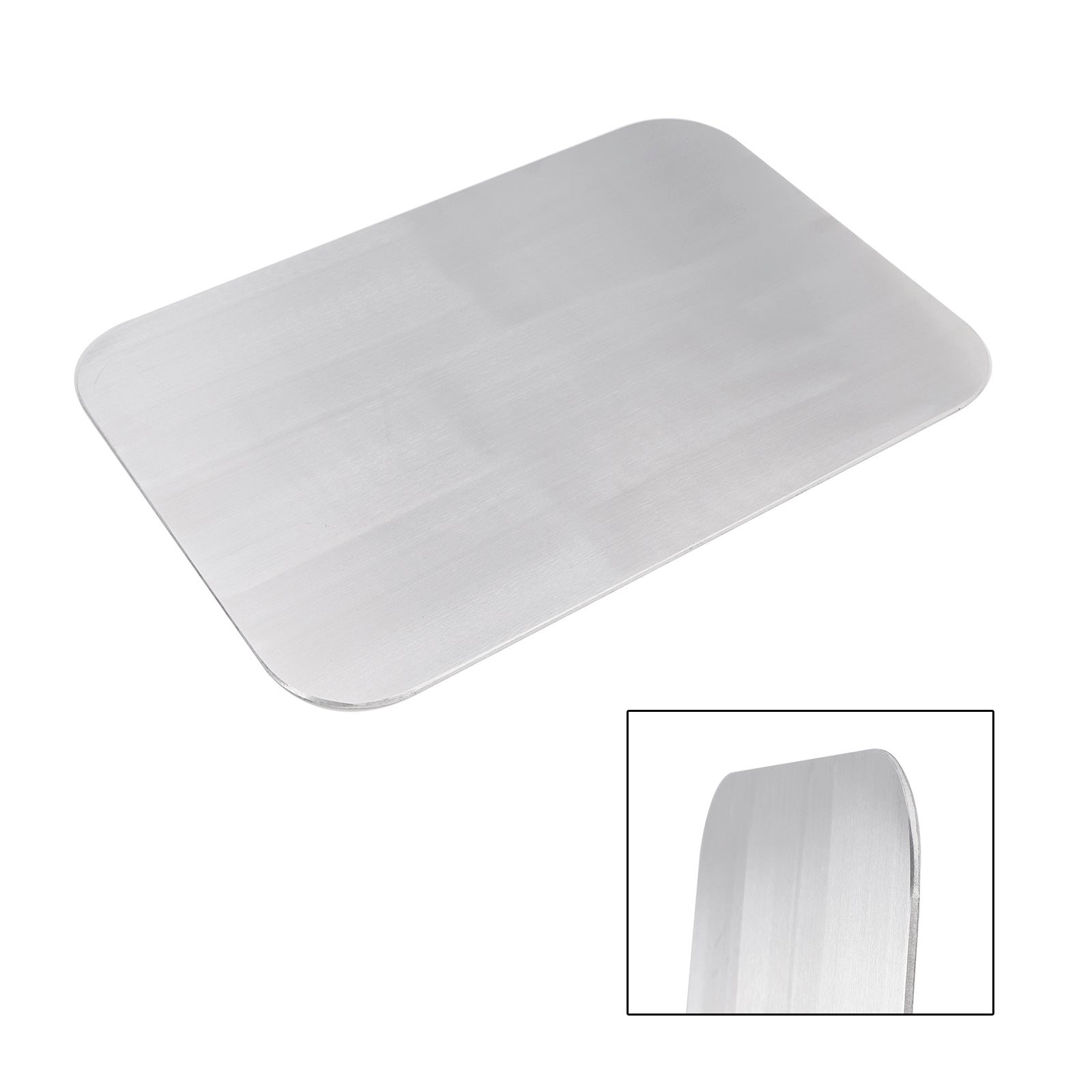 Virgin Quadrilateral Receary tagte v aluminijasti zlitini za namestitev, univerzalna prilagoditev za motocikel