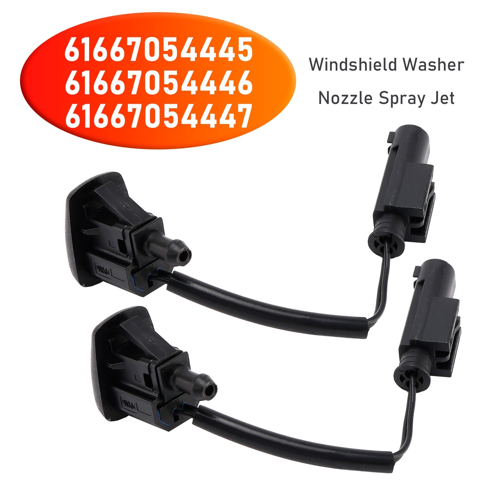 BMW E63 E64 645Ci 650i Komplet 2 šob za pranje vetrobranskega stekla 61667054445