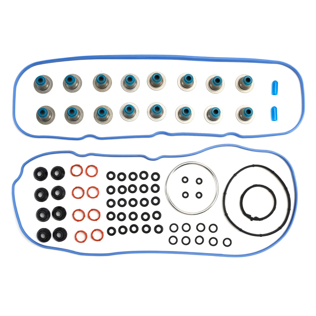 Kit de boulons de culasse, poussoirs de soupapes et joints de culasse (réf. 12648846) pour Chevrolet Silverado 1500 6.2L 6162CC 376CID V8 FLEX OHV (16 soupapes), sans AFM