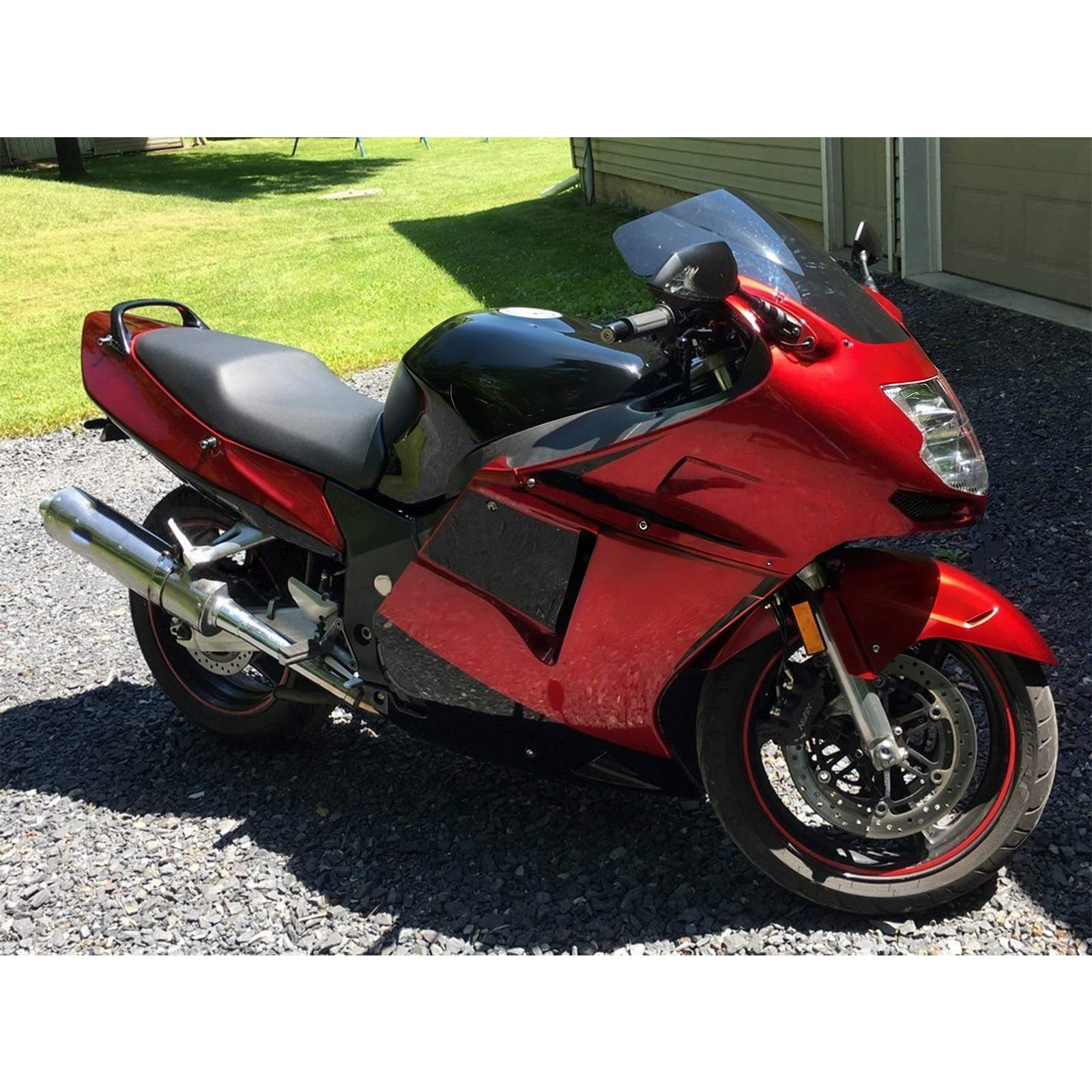 Kit de carrocería ABS carenado de inyección para Honda CBR1100XX SuperBlackBird 1996-2007