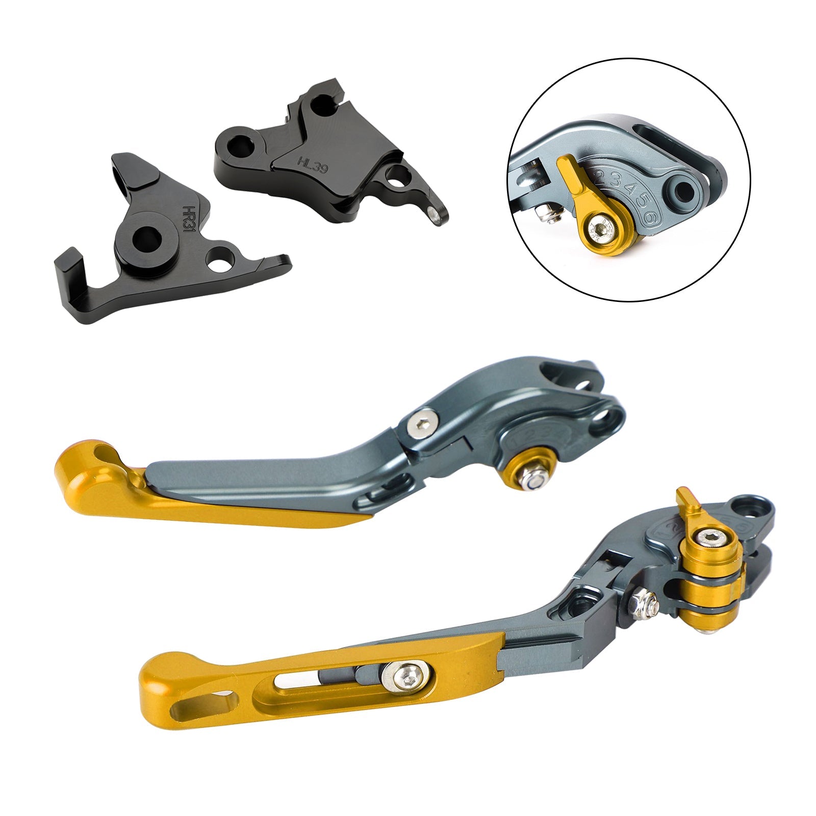 Levier de frein d'embrayage réglable pour CFMOTO 450SS 450SR 21-23 450NK 23-24