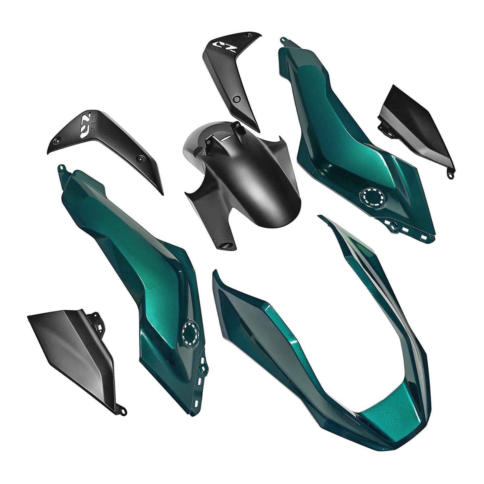 Kit de carénage de carrosserie en plastique ABS injecté pour BMW R1300GS 2024-2025 04#