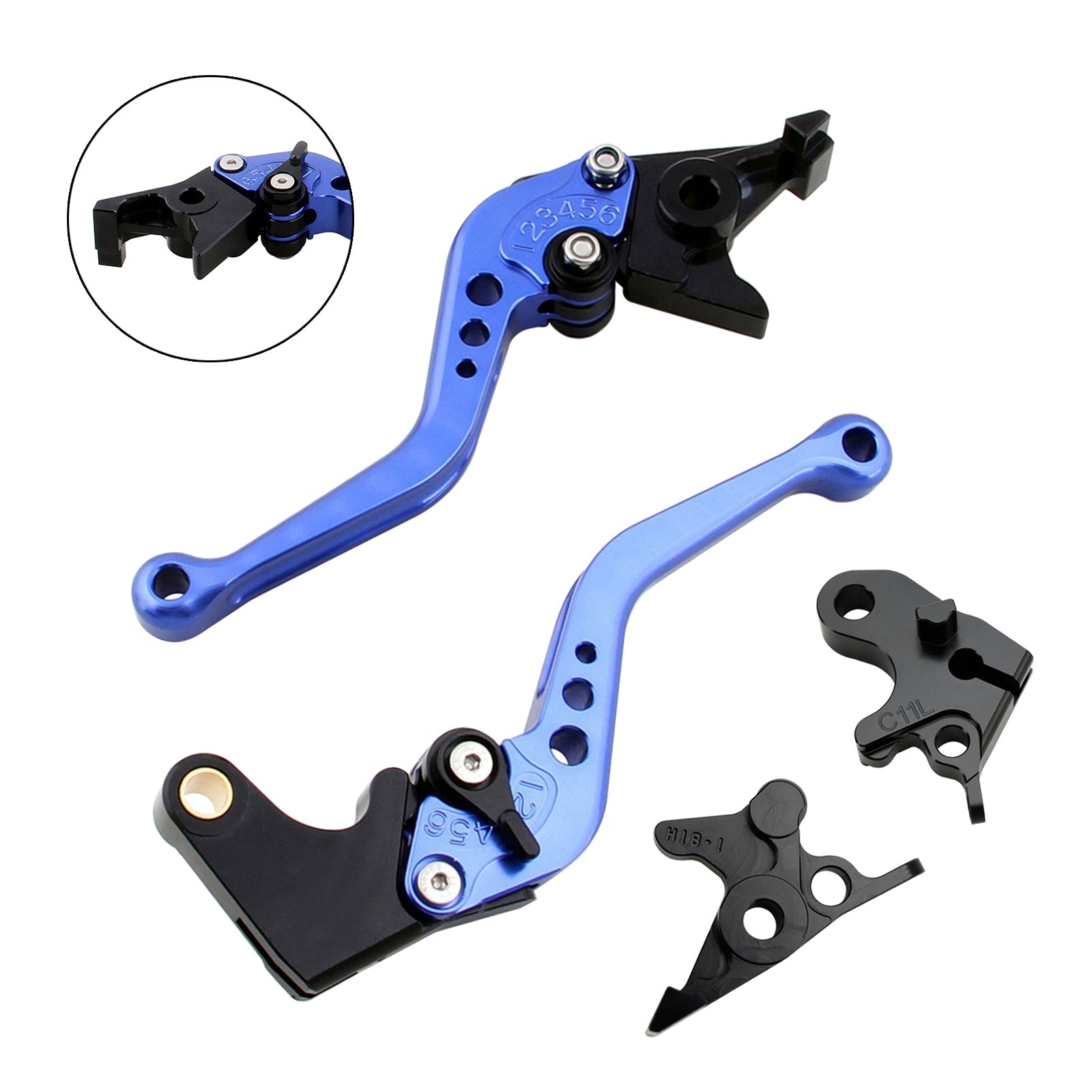 Krótka dźwignia hamulca i sprzęgła dla Honda CRF1100L Africa Twin 2020-2021