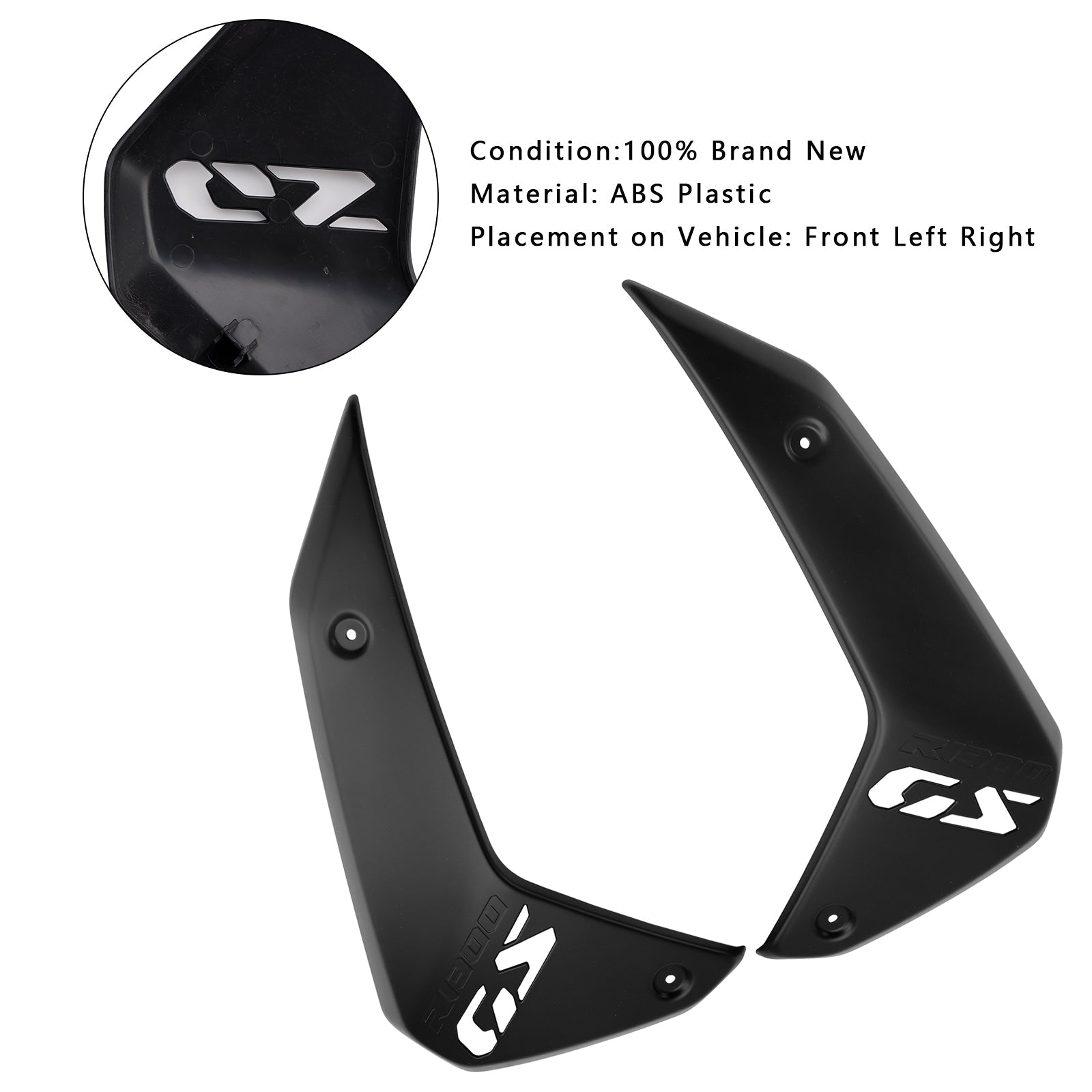 Protecciones de carenado de lado y radiador para BMW R1300GS 2024-2025