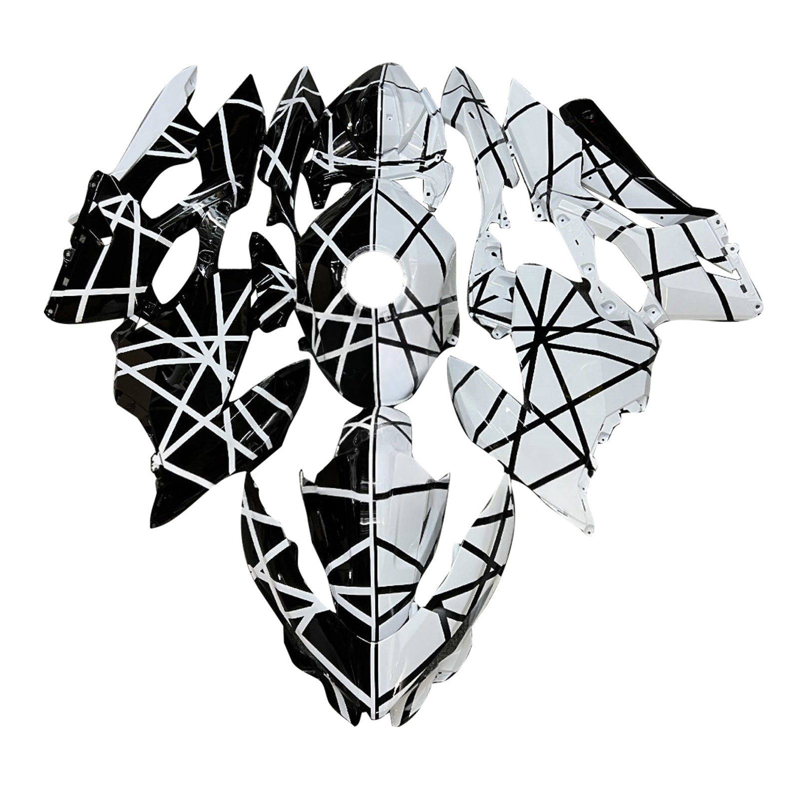 Injekcijski komplet, plastična karoserija ABS za Kawasaki EX400 ninja400 2018-2024