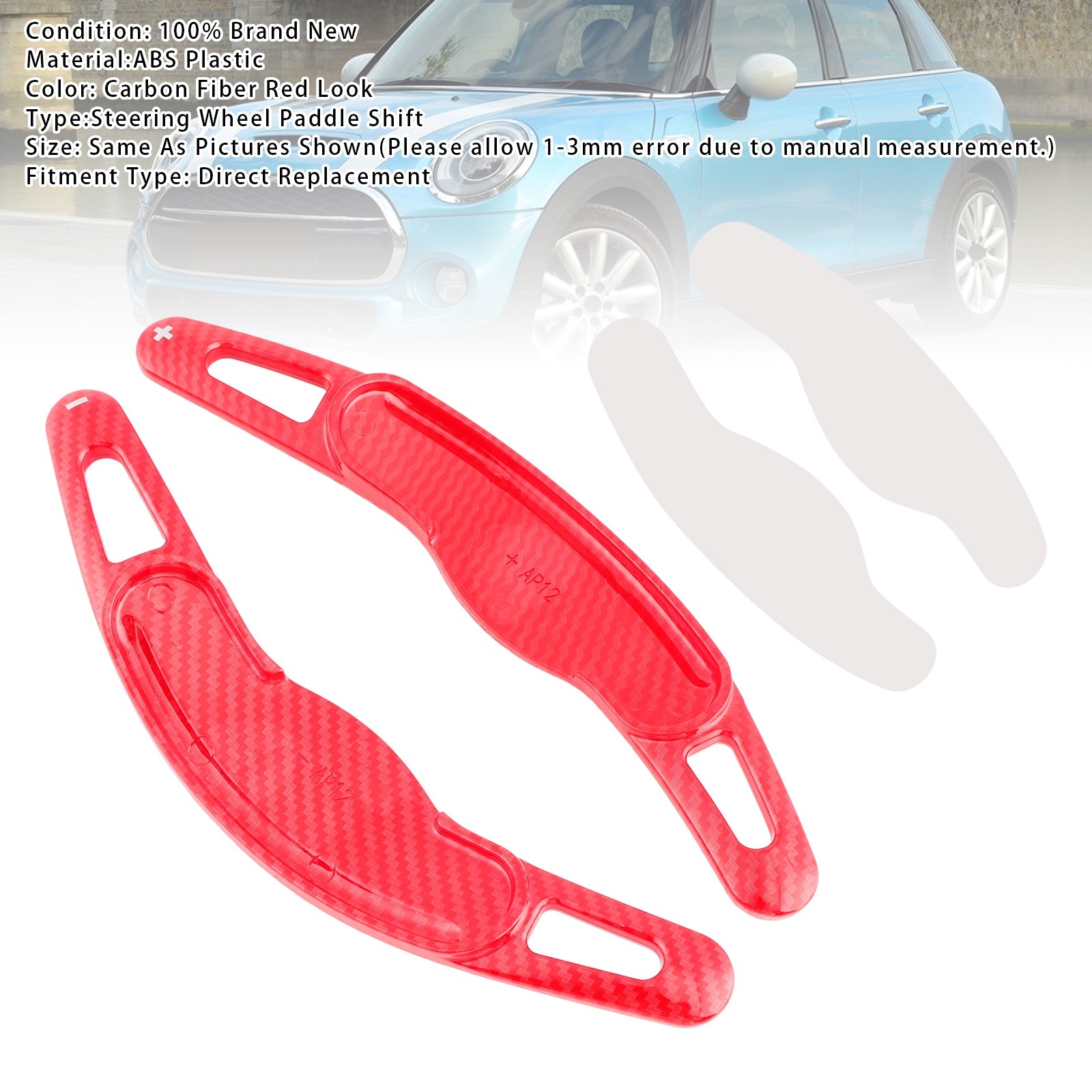 Extension de palettes de changement de vitesse au volant pour Mini F54 F55 F56 F57 F60 2014-2022