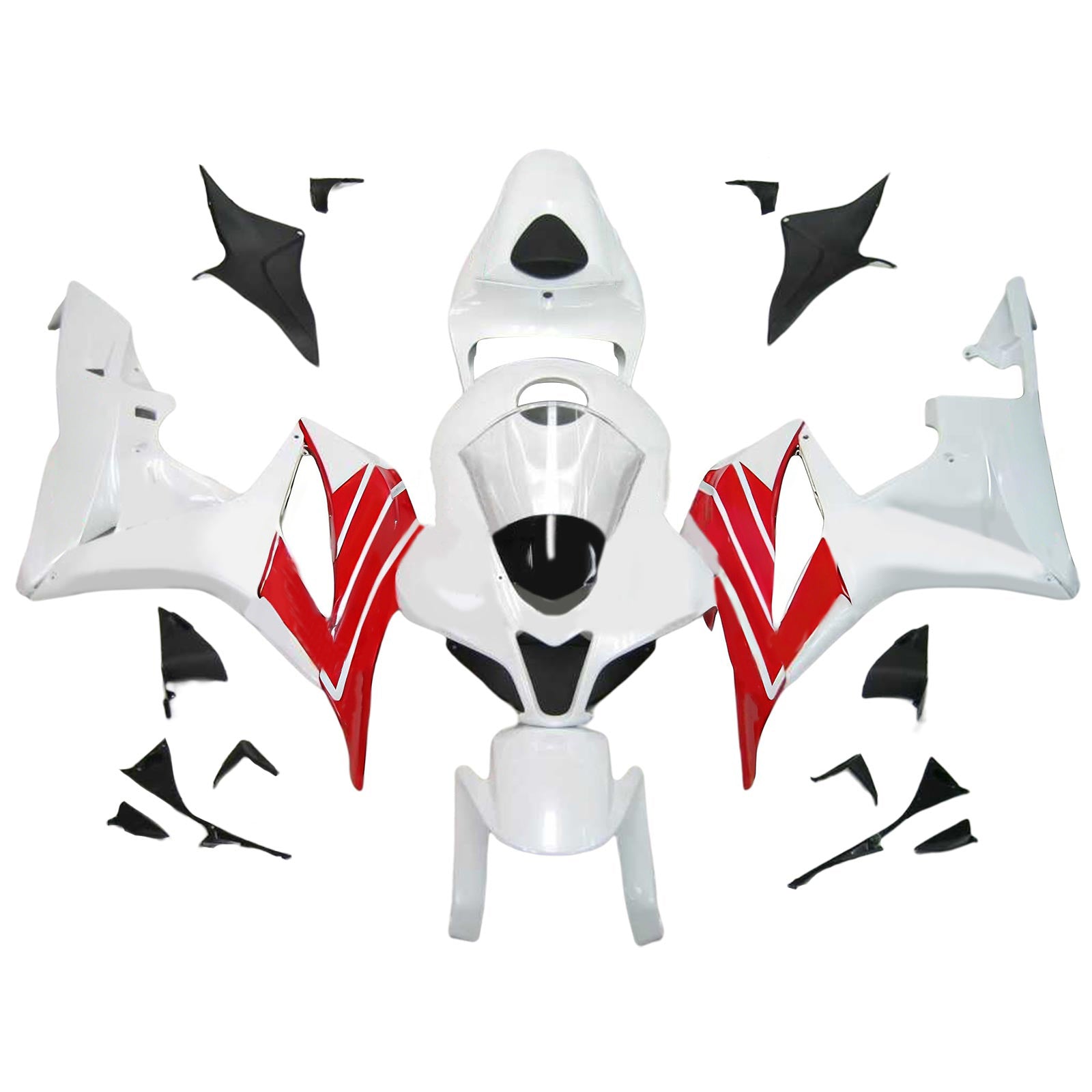Kit de carénage par injection, carrosserie en plastique ABS pour Honda CBR600RR 2007-2008 F5