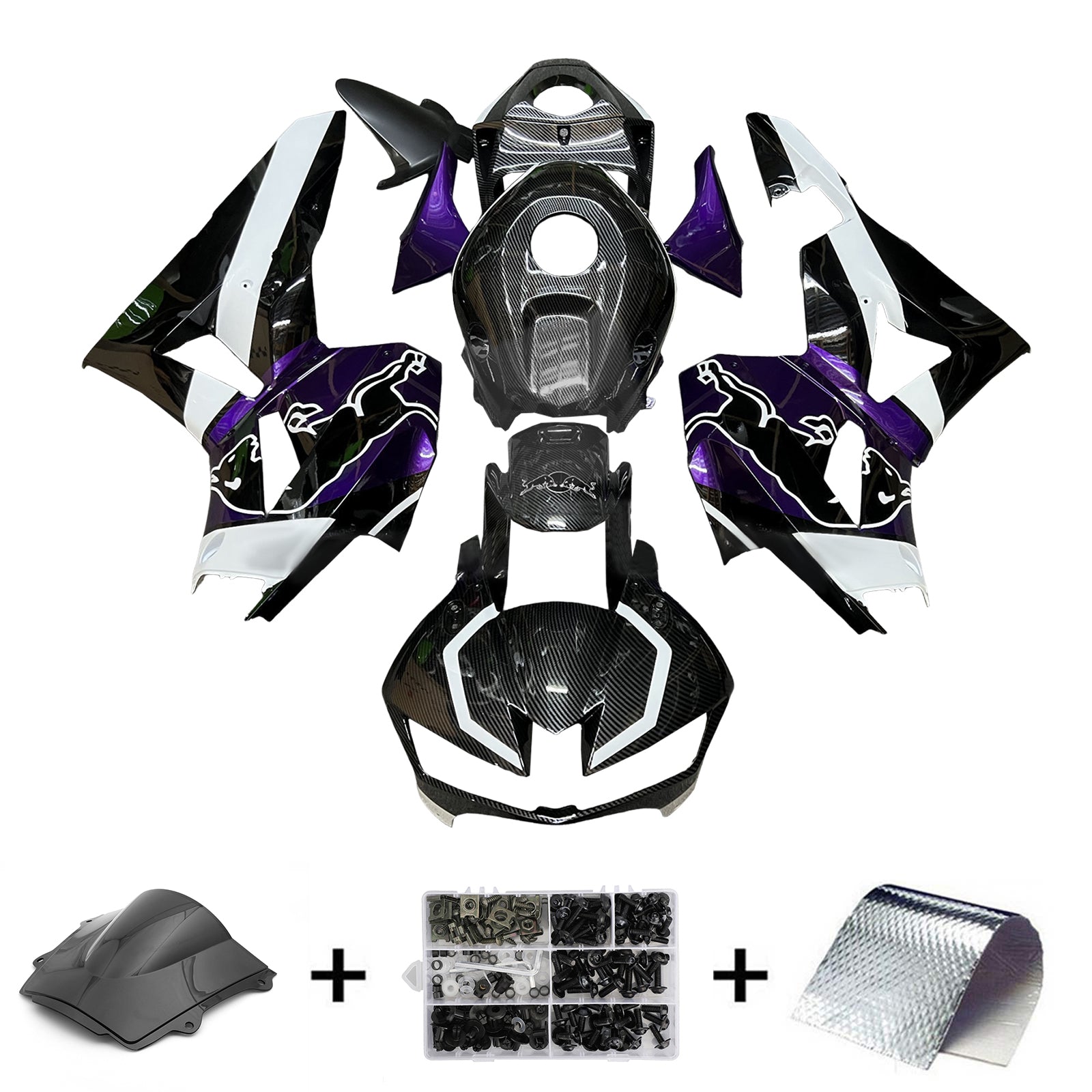 Kit de carénage en plastique ABS pour Honda CBR600RR 2013-2023 F5