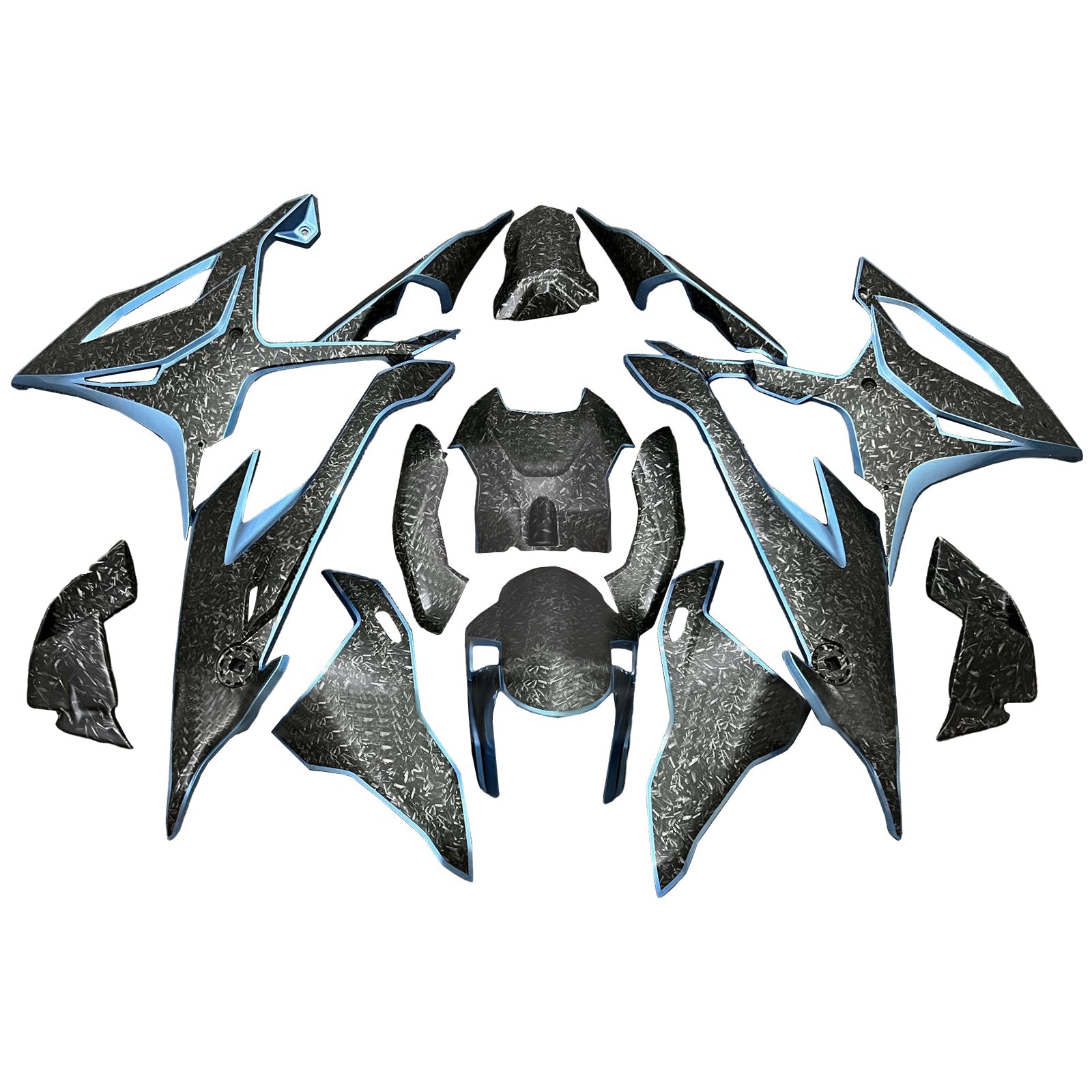 Kit de carénage d'injection pour BMW M1000RR S1000RR 2019-2022 Carrosserie Plastique ABS