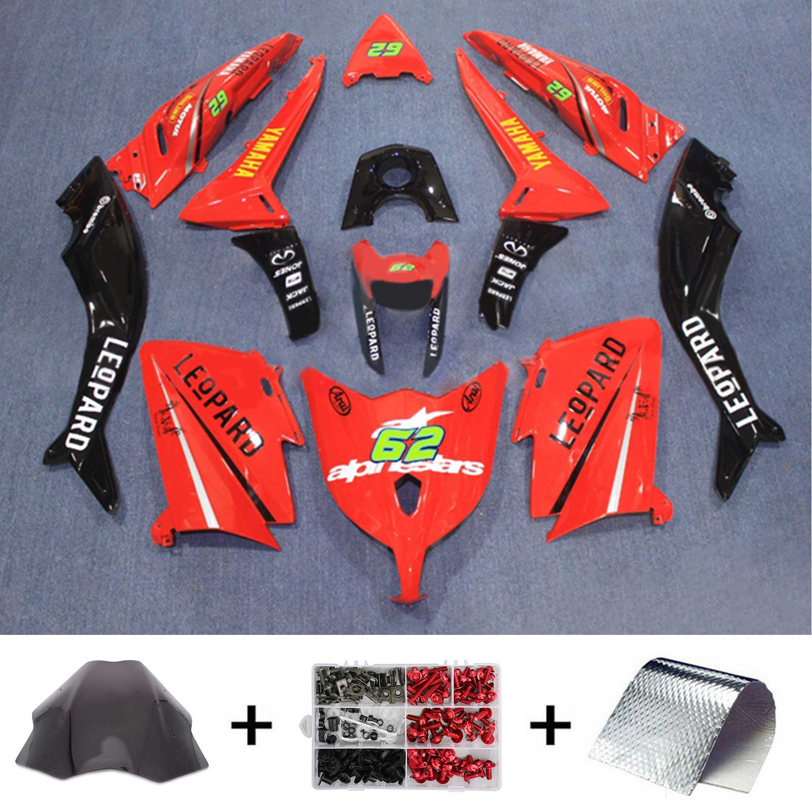 Injection Fairing Kit Bodywork fit For Yamaha T-Max TMAX530 2012-2014