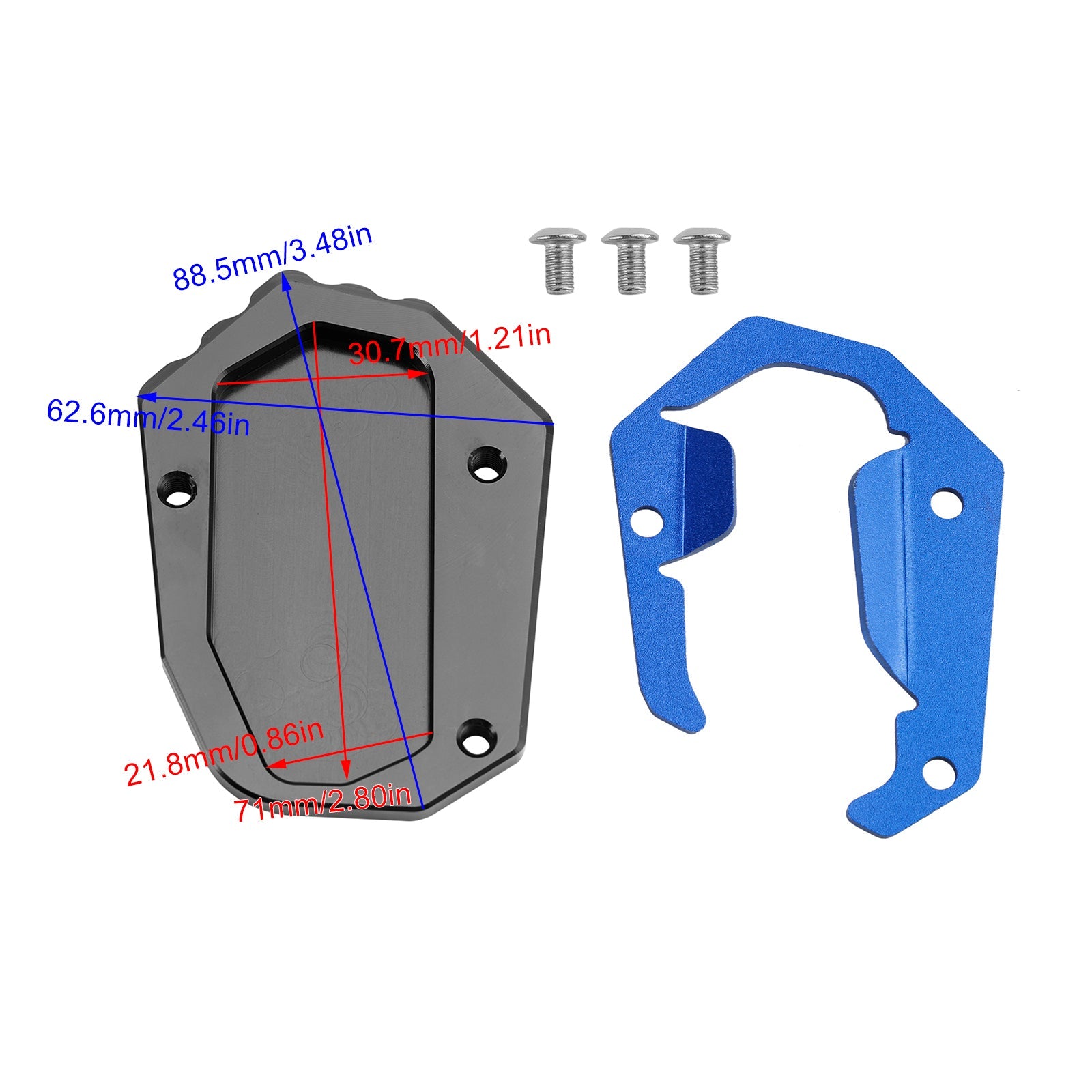 Piastra di allargamento cavalletto per BMW R1300 2024+