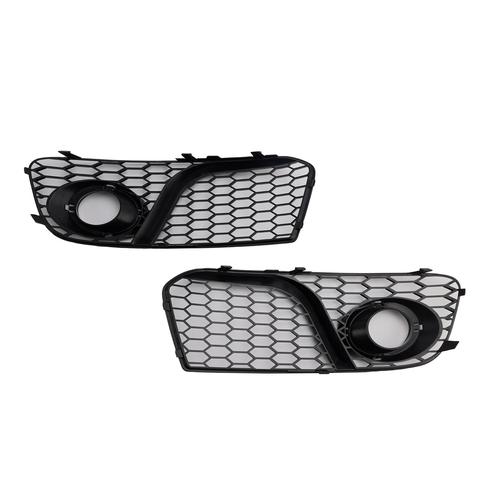 Zwarte grille voor de voorbumper van de Audi Q5 (2013-2017) - Onderdeelnummer : 8R0807681M