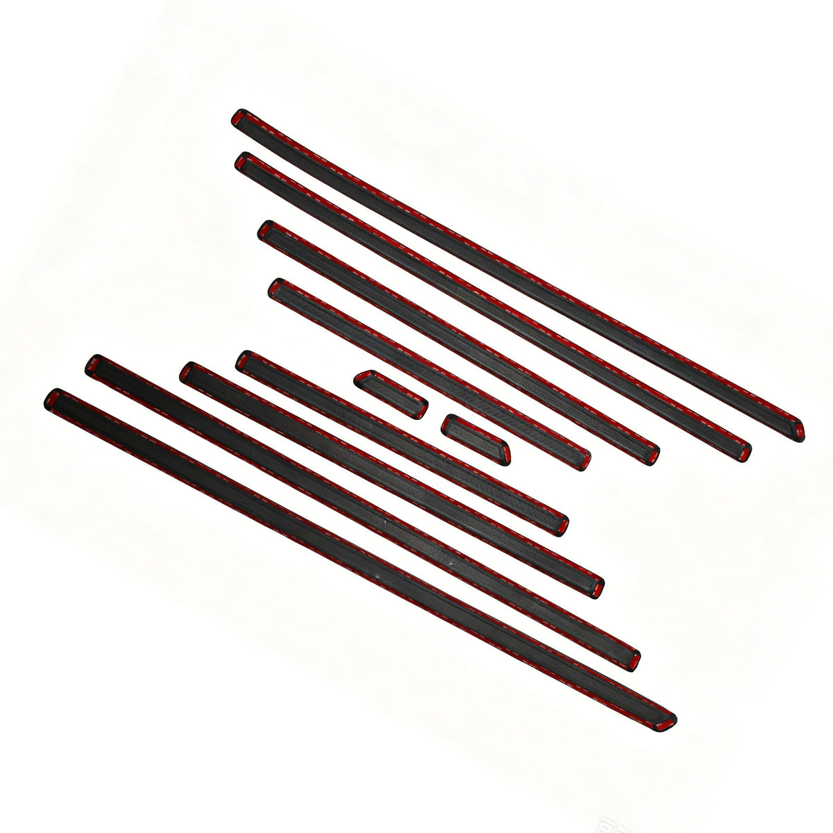 Molduras laterales de fibra de carbono para las puertas del Mercedes-Benz Clase G. W464 W465 (2019-2026).
